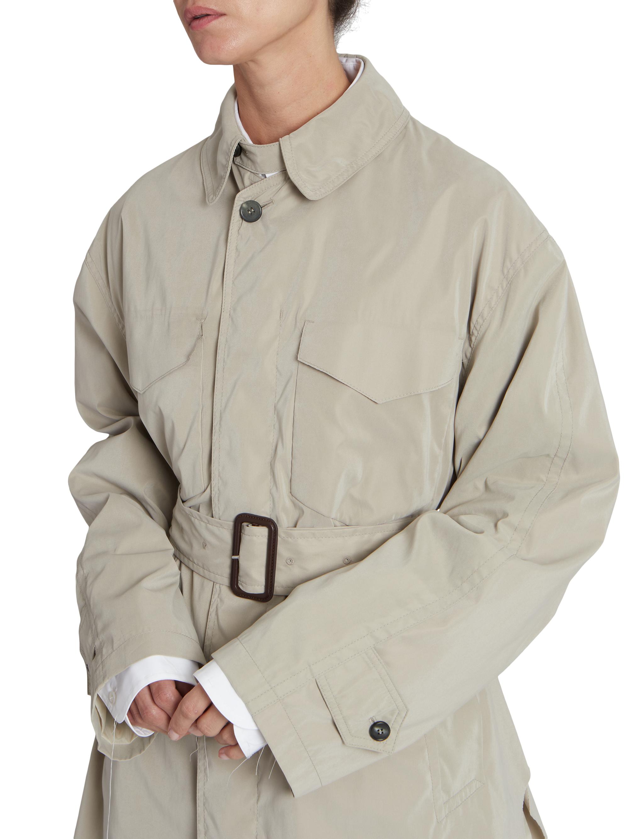 ジャケット・アウター maison celon mulch trench coat dress STRETCH FLANNEL TRENCH COAT – THE SHOP YOHJI YAMAMOTO