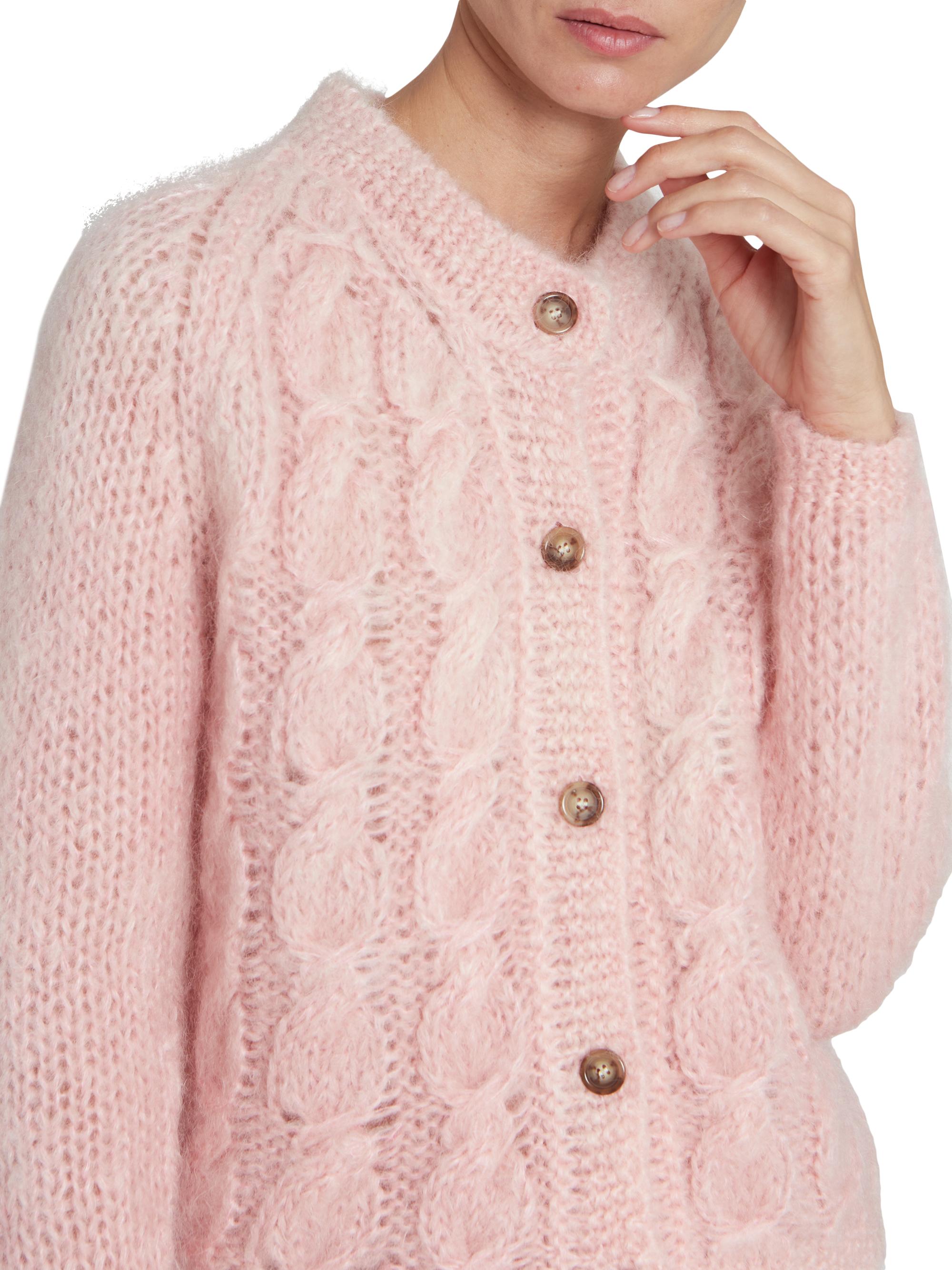 MM6 Maison Margiela ピンクニット MM6 Maison Margiela ピンクニット MM6 ニット セーター Maison