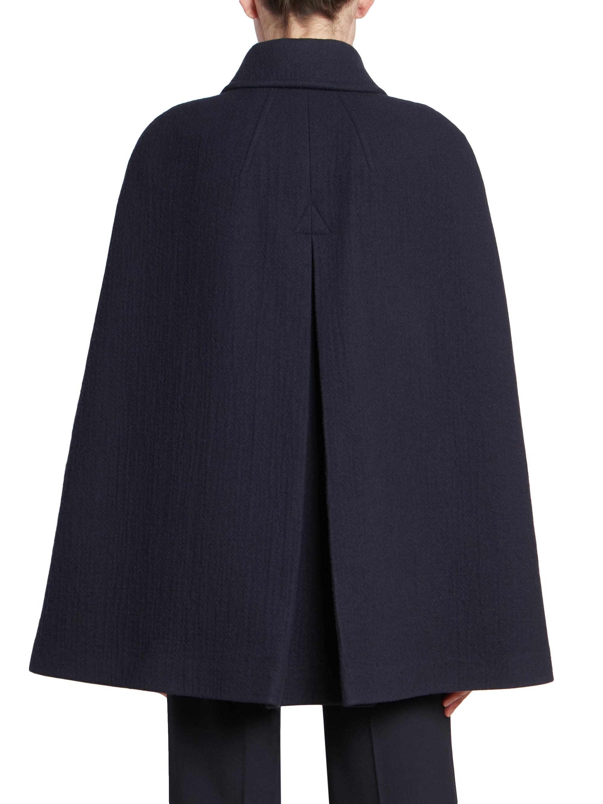 ジャケット・アウター   205W39NYC Wool Cape coat Wool Cape Coat: Gold Button Winter Poncho Cloak - Etsy