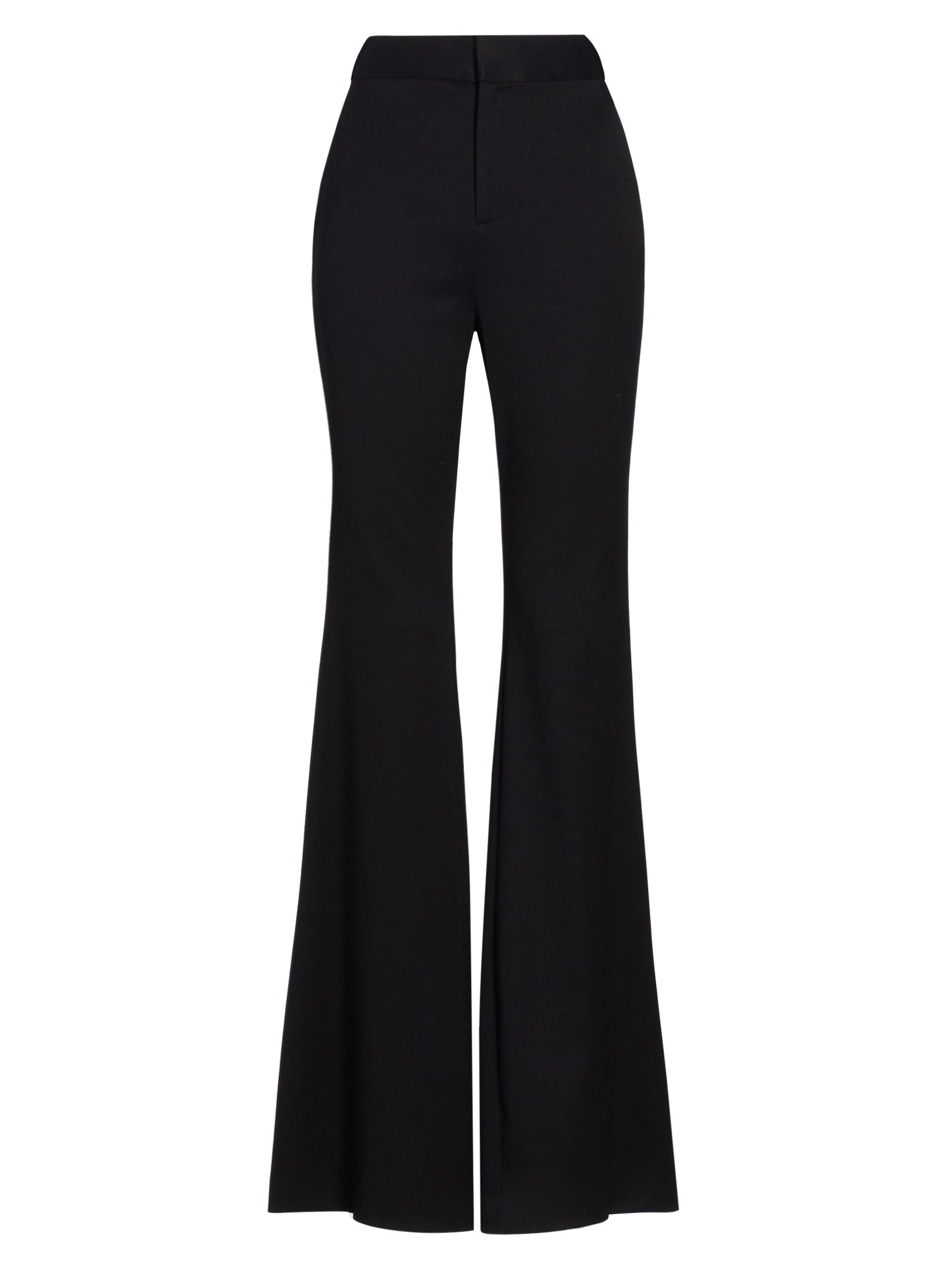 Alice + Olivia Women's Deanna Boot-Cut Pants - Black