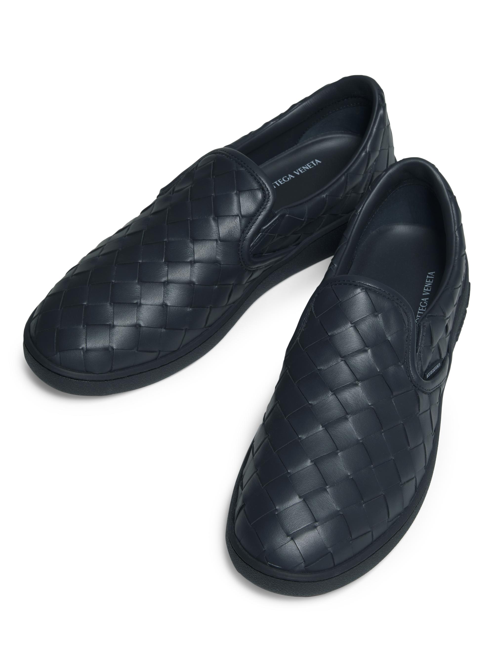 Bottega Veneta Sawyer Intrecciato Leather Slip-On Sneakers | Saks
