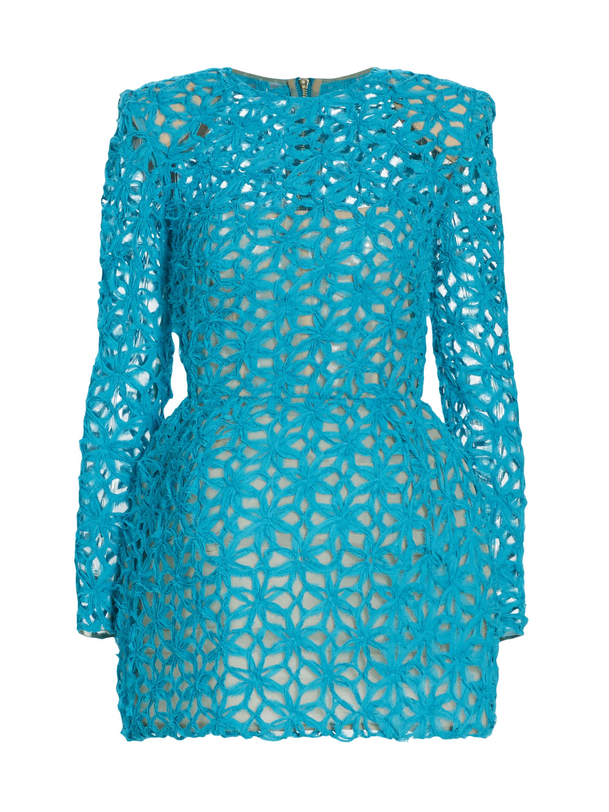 green emerald velvet dress Champagne Linen Floral Print Flare Mini Dress main image 1