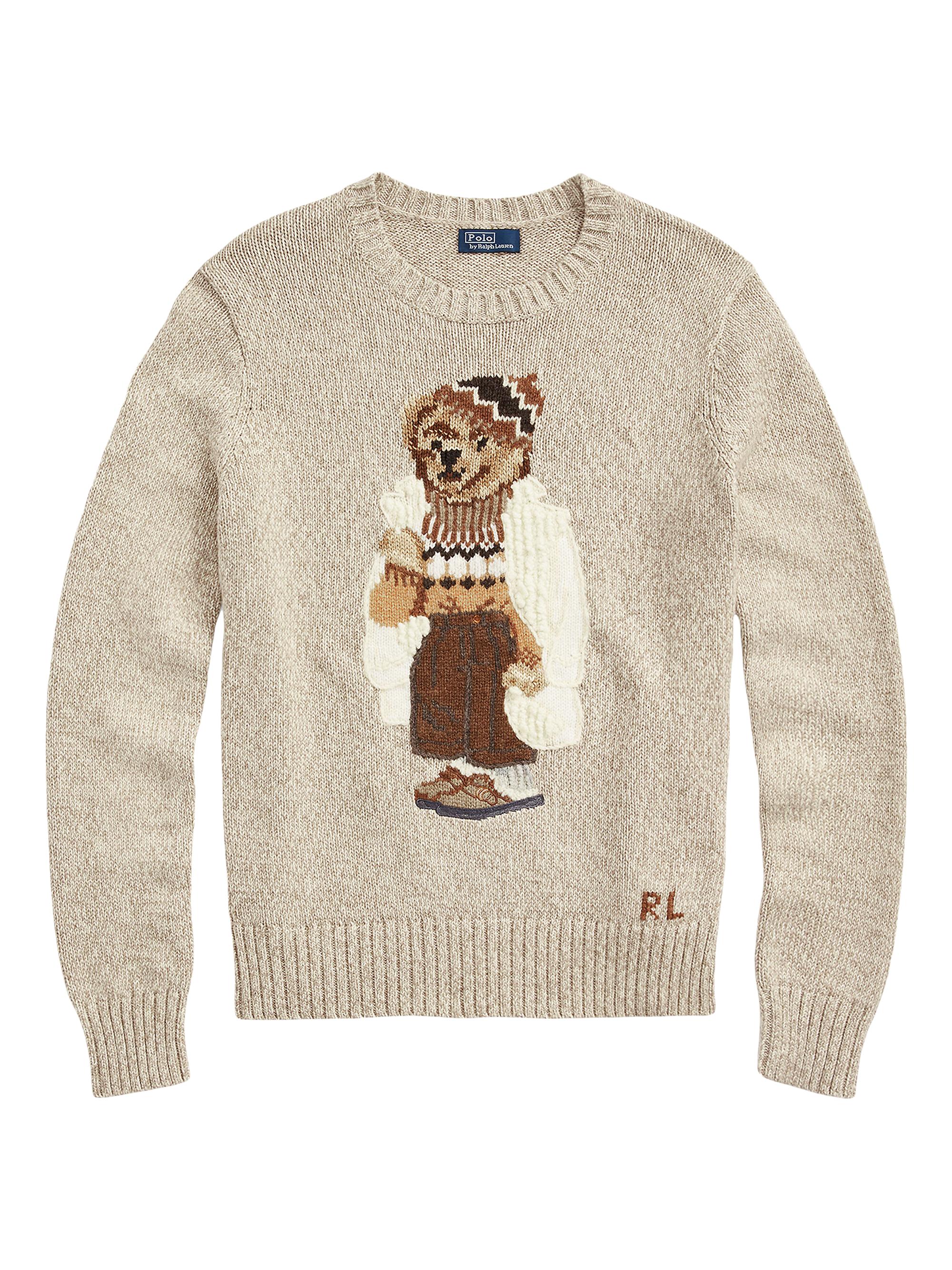 Polo Ralph Lauren Cozy Bear Cotton Sweater | Saks Fifth Avenue