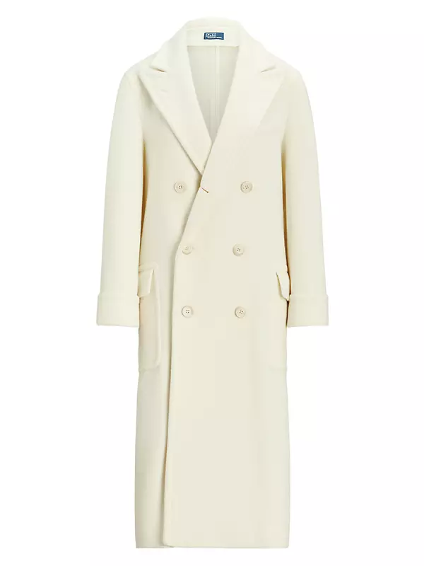 Shop Polo Ralph Lauren Double-Breasted Wool-Blend Coat | Saks