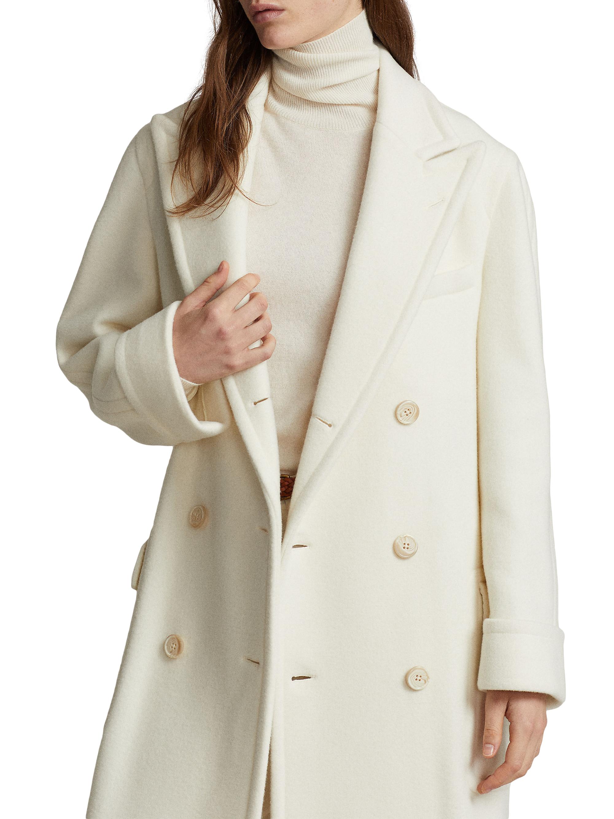 Polo Ralph Lauren Double-Breasted Wool-Blend Coat | Saks Fifth Avenue