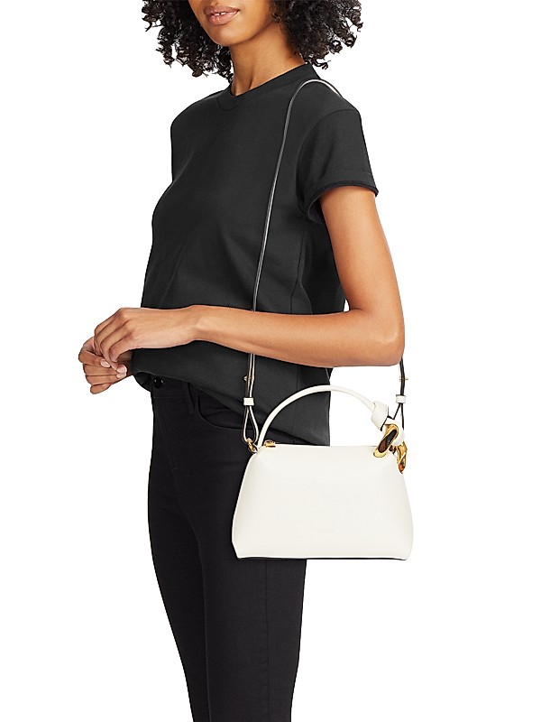 Shop JW Anderson The Small JWA Corner Bag | Saks Fifth Avenue Shop JW Anderson The Small JWA Corner Bag | Saks Fifth Avenue