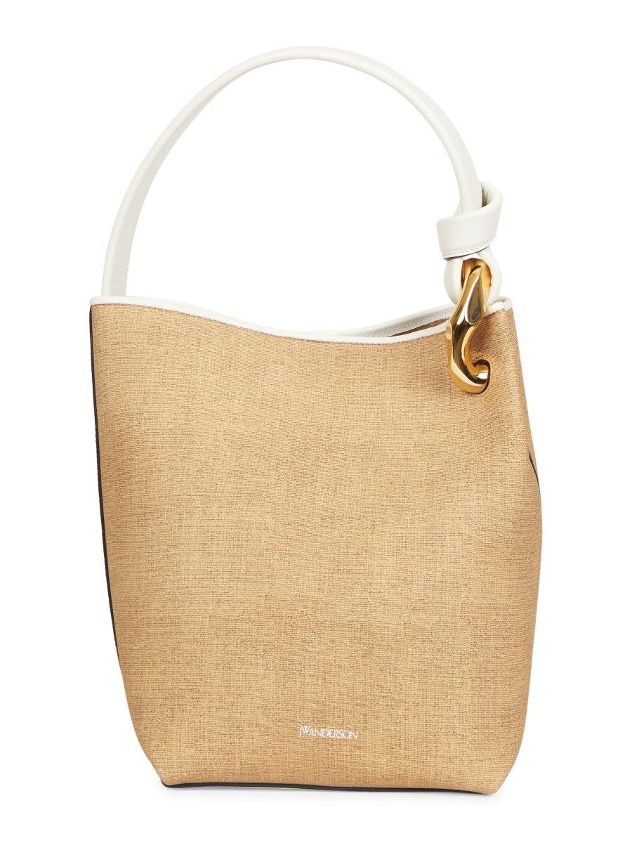 ショルダーバッグ・ポシェット Jw Anderson Chocolate Leather Bucket Bag JW Anderson Chain Bucket Bag | Liberty