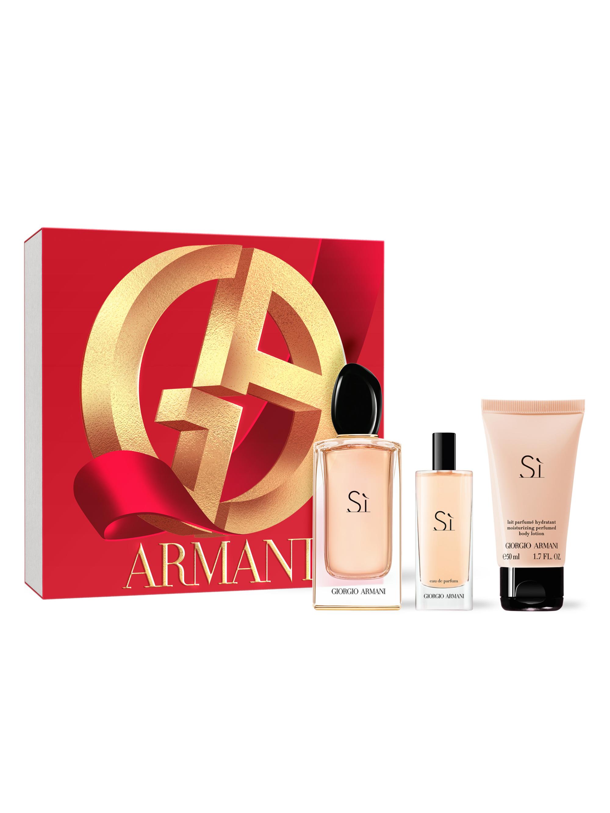 ARMANI BEAUTY Women's Sì Eau de Parfum 3-Piece Holiday Gift Set