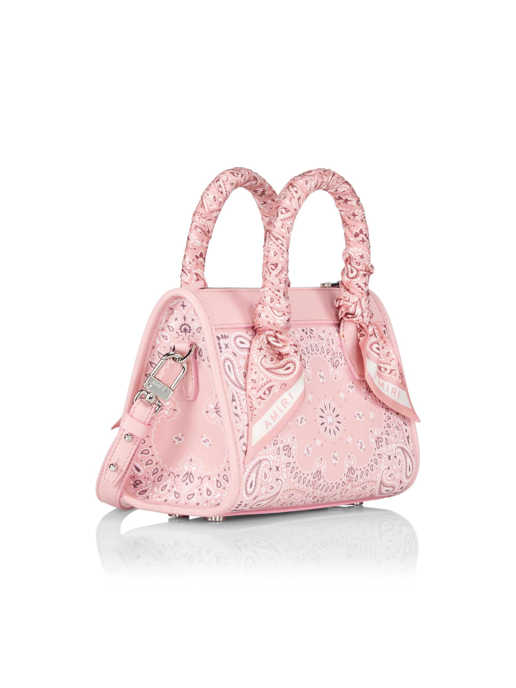 Amiri Bandana Leather Triangle Bag | Saks Fifth Avenue