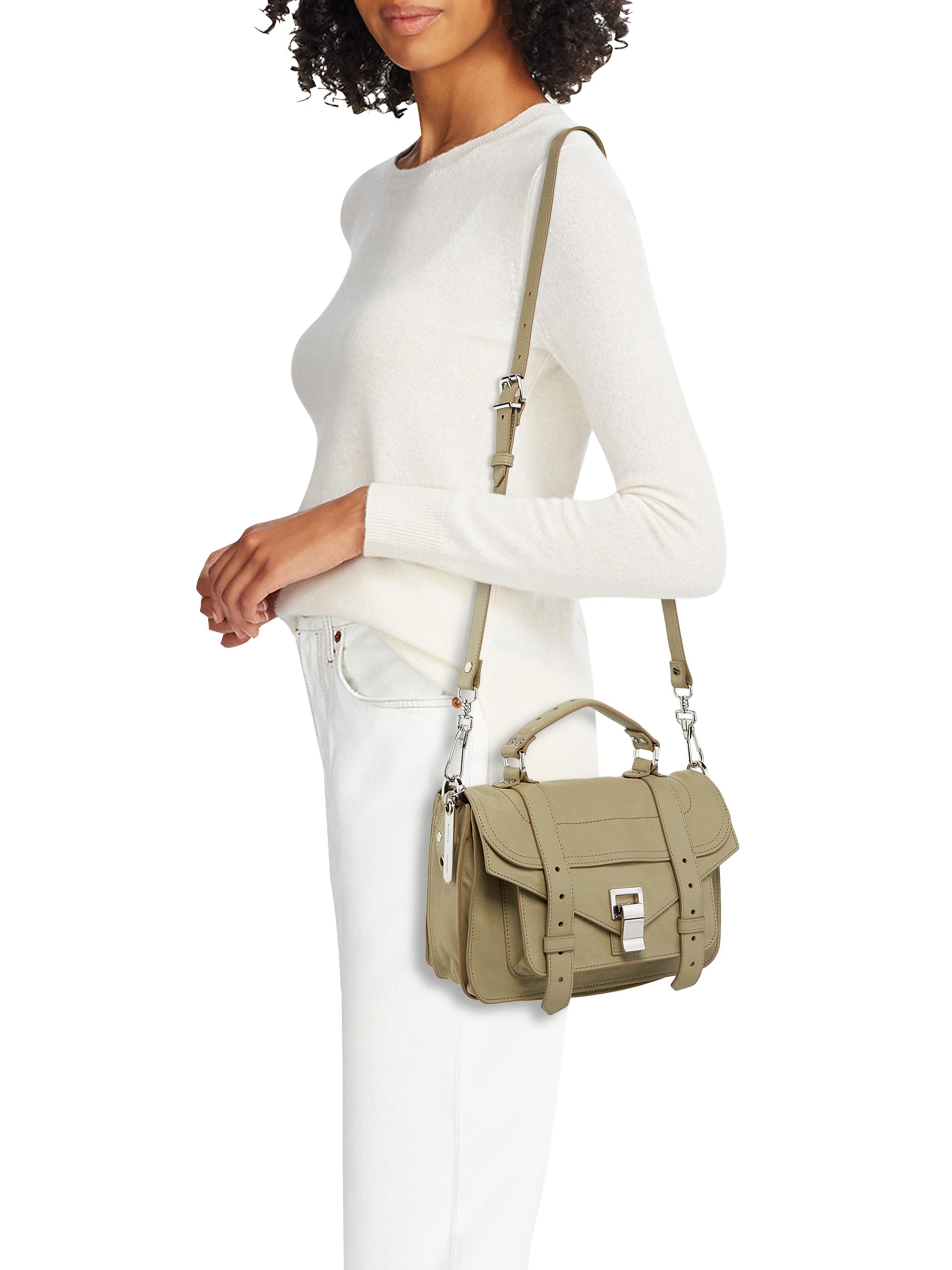 Proenza Schouler PS1 Tiny Leather Bag | Saks Fifth Avenue