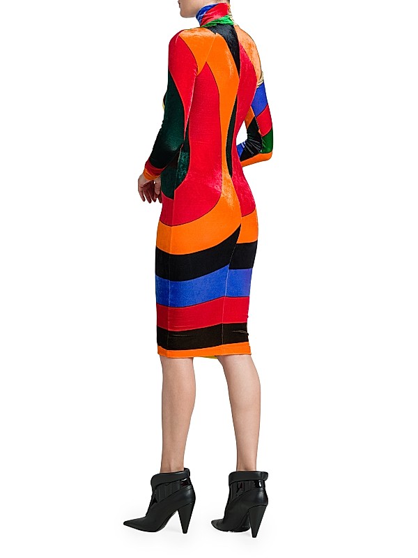 Shop Pucci Velvet Turtleneck Knee-Length Dress | Saks Fifth Shop Pucci Velvet Turtleneck Knee-Length Dress | Saks Fifth