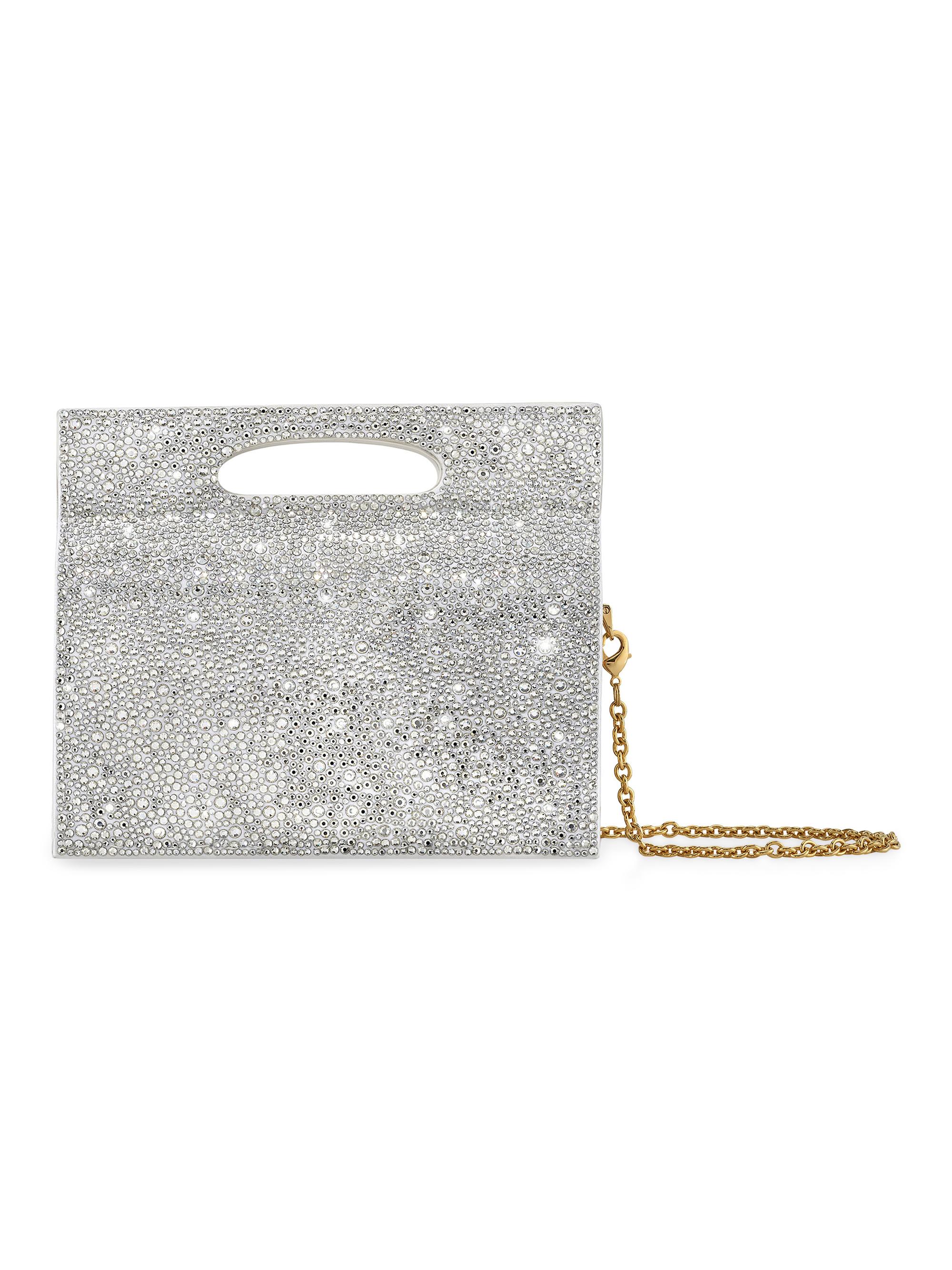 Tyler Ellis Women's Stella Top Handle Miniature Bag in Crystal Medley - Iridescent Diamond