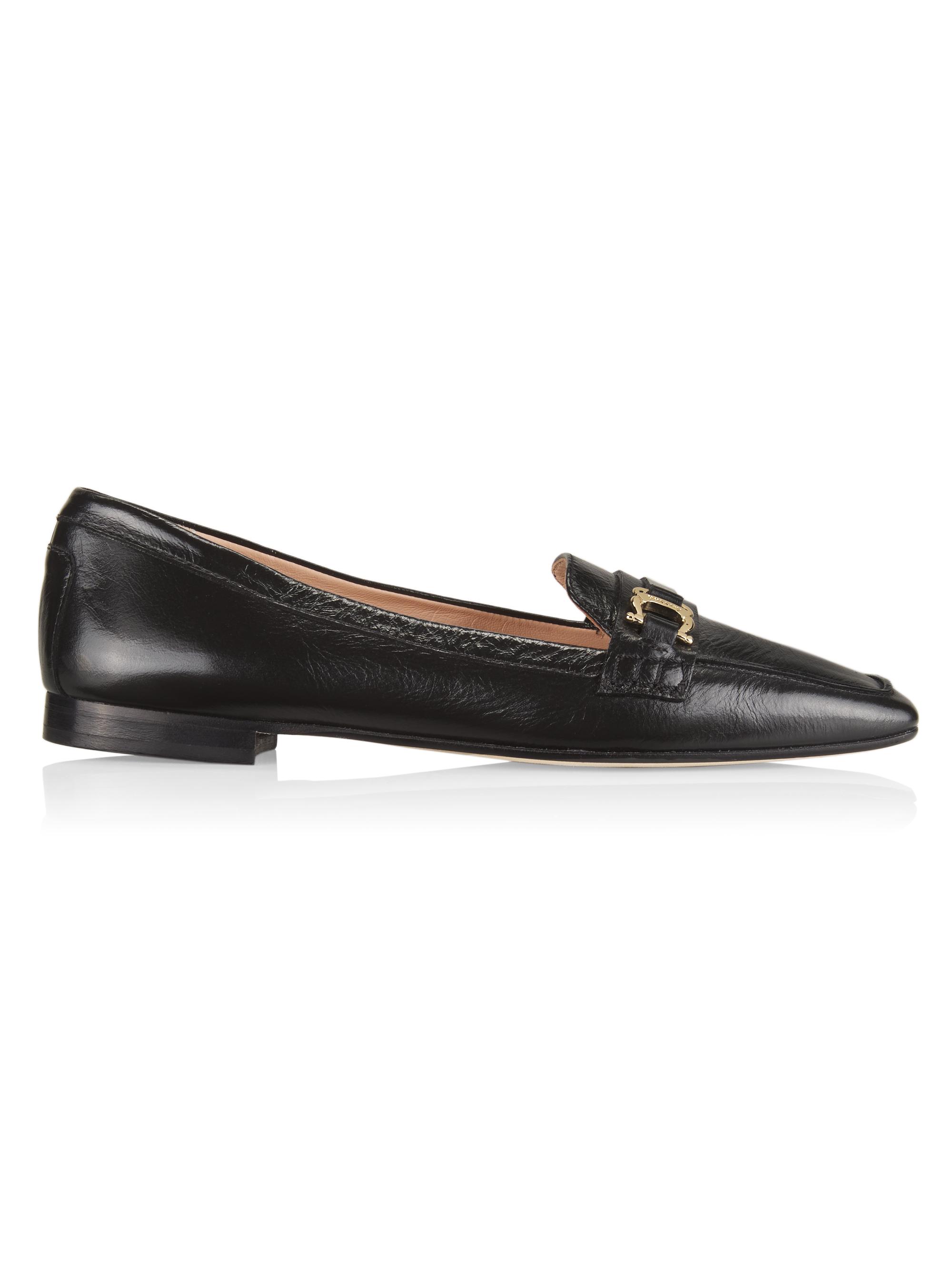 Pollini Women's Sacchetto Leather Loafers - Nero