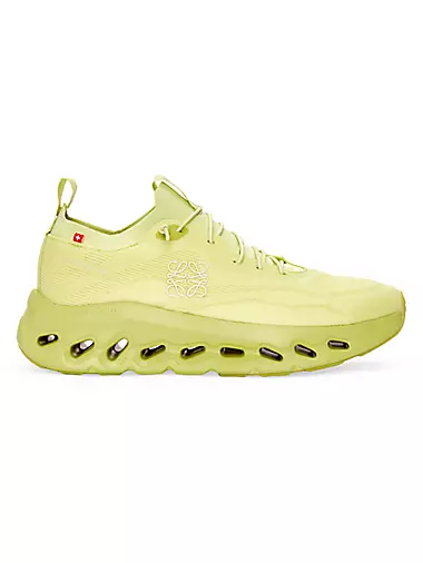 Dior Ivory, Olive Green, & Neon Green 'B22' Sneakers