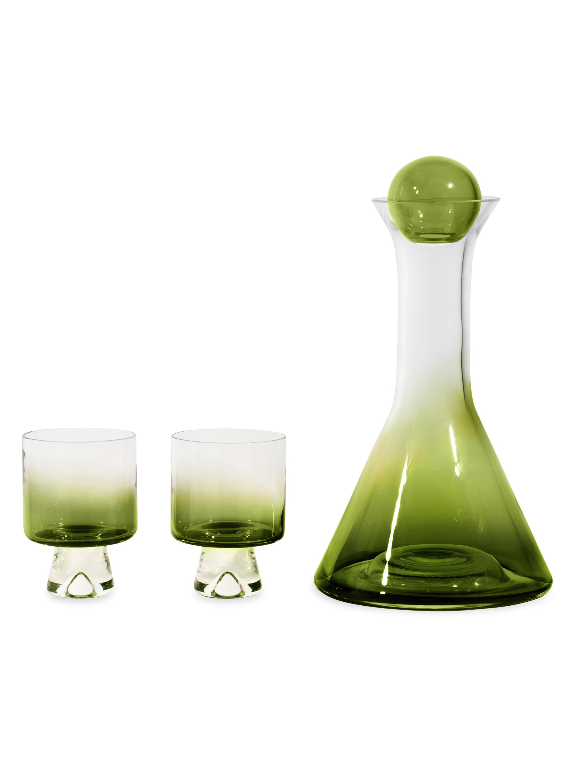 Tom Dixon Tank 3-Piece Wine Gift Set - Green