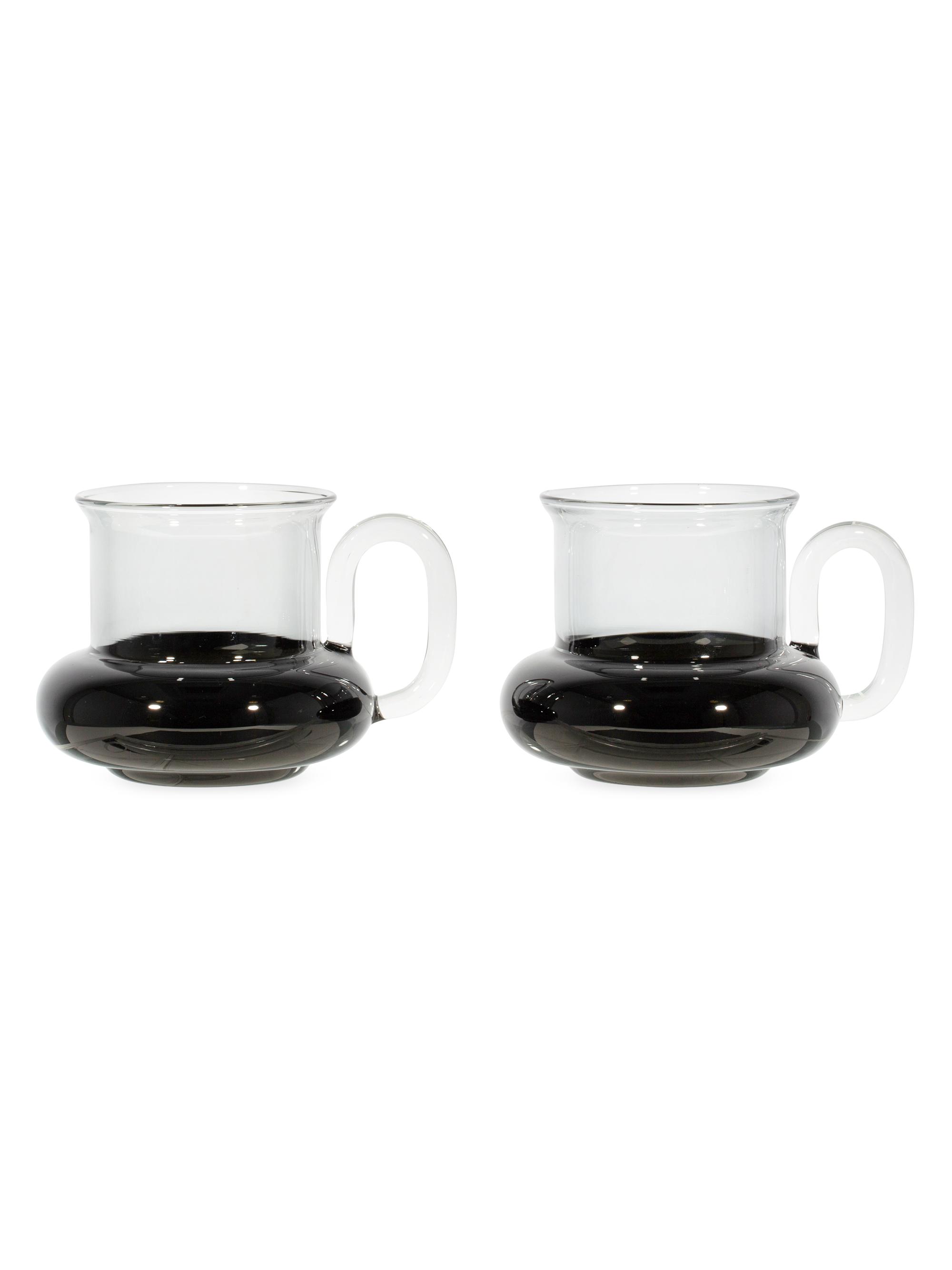 Tom Dixon Bump 2-Piece Tea Cups Set - Black