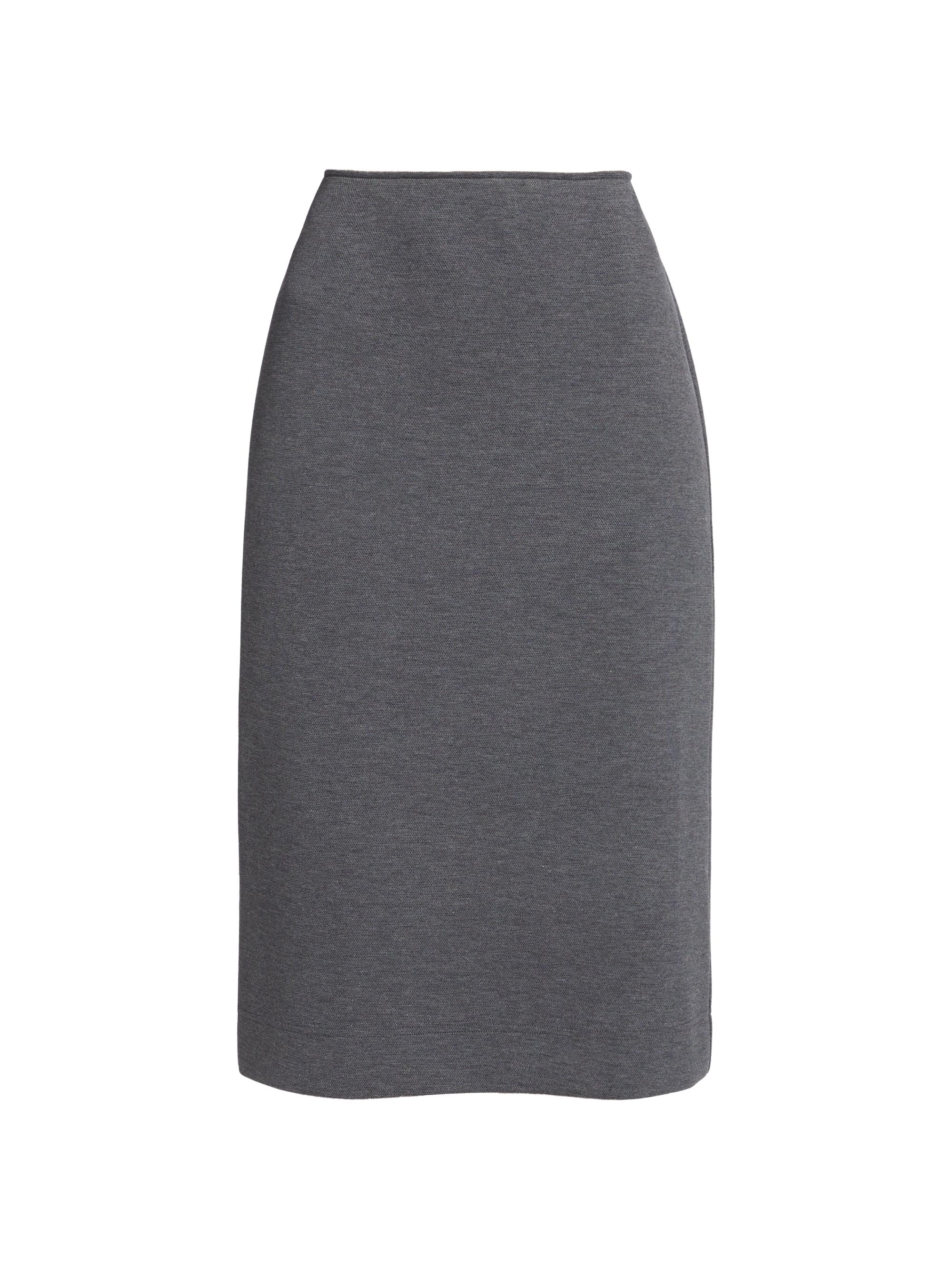 Barneys New York Women's Lux Pencil Midi-Skirt - Charcoal