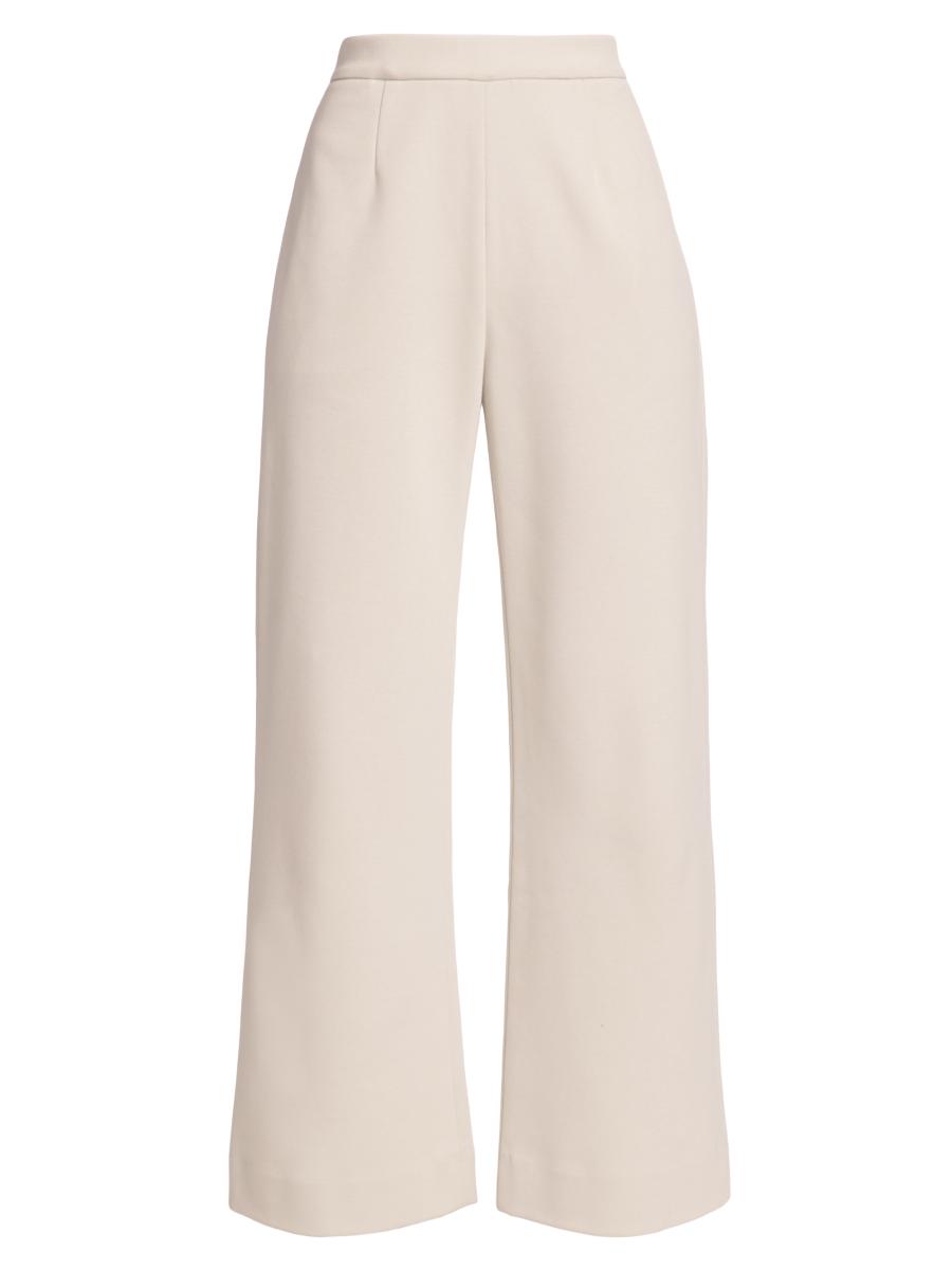 Barneys New York Scuba Wide-Leg Pants | Saks Fifth Avenue