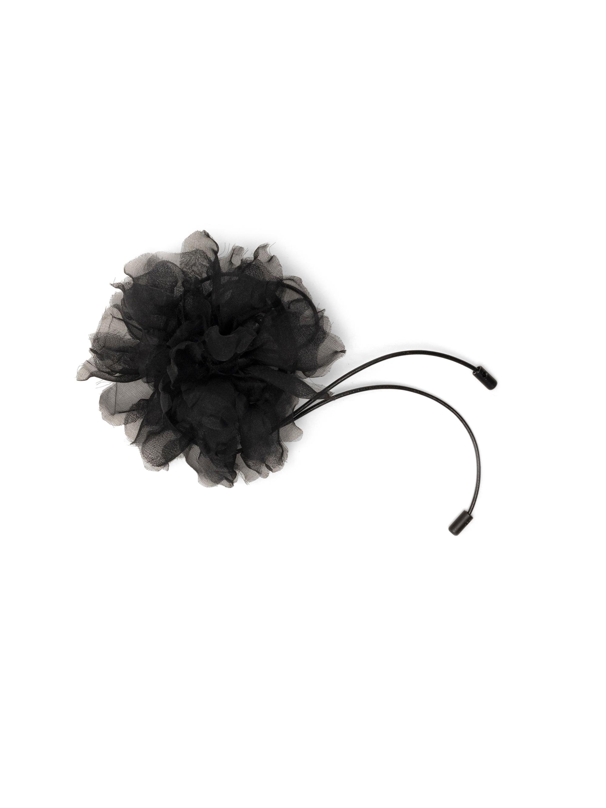 Lelet NY Women's Nyla Organza Rosette - Black