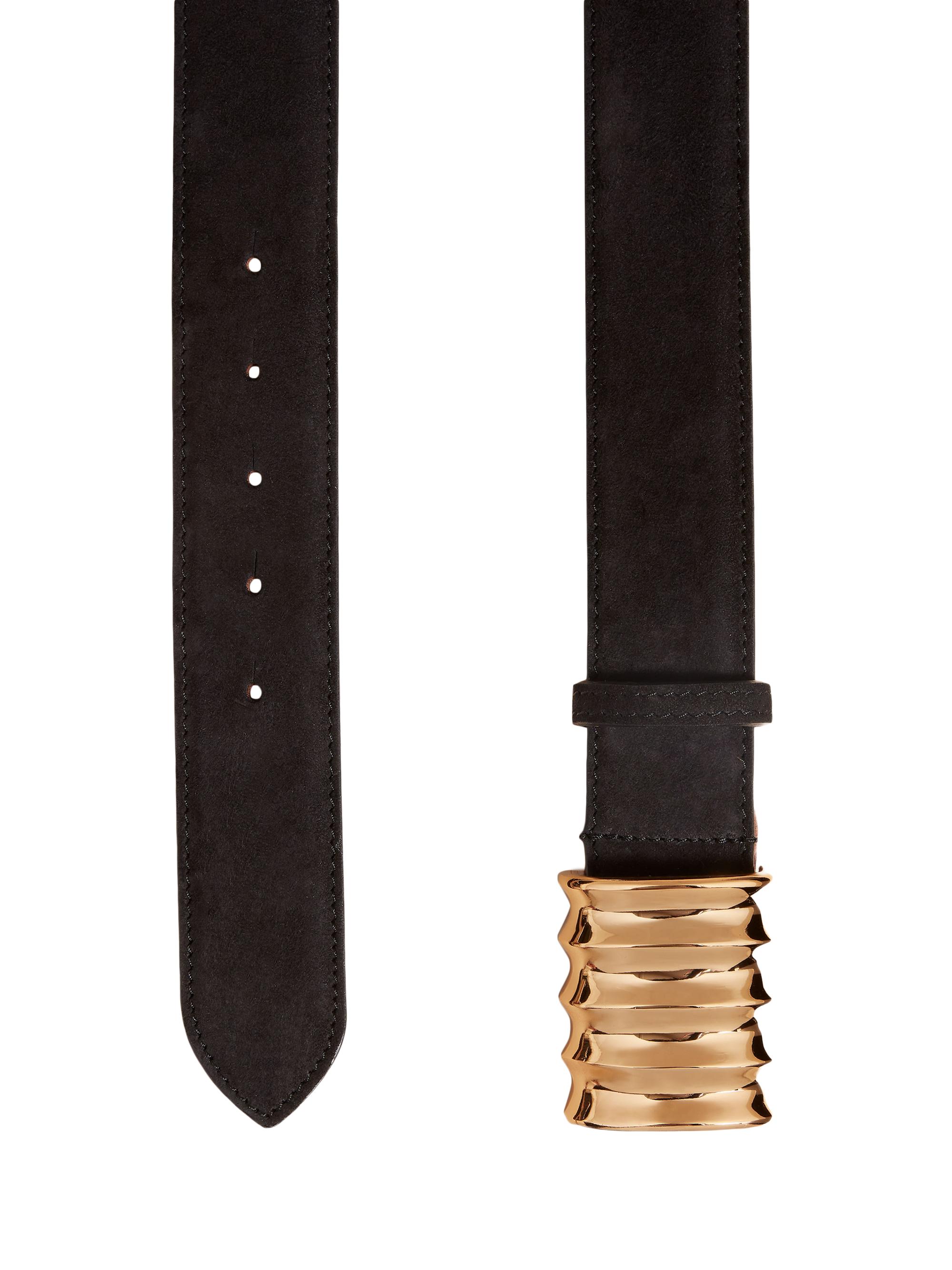 Khaite Julius Suede Belt | Saks Fifth Avenue