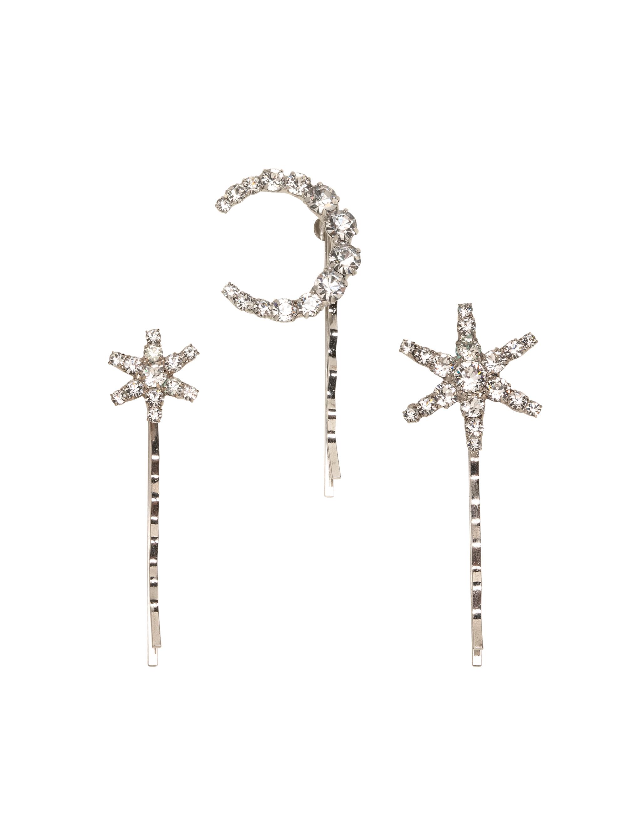 Jennifer Behr Women's Arae 3-Piece Crystal Bobby Pin Set - Crystal