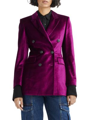 Jealousy Sugar Cotton Velvet Blazer