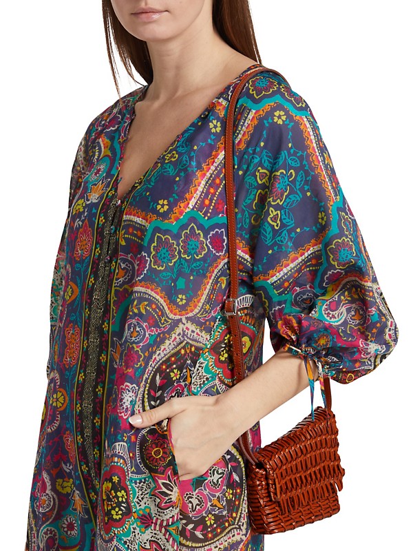 Shop Johnny Was Hannah Printed Cotton & Silk Maxi Dress Shop Johnny Was Hannah Printed Cotton & Silk Maxi Dress