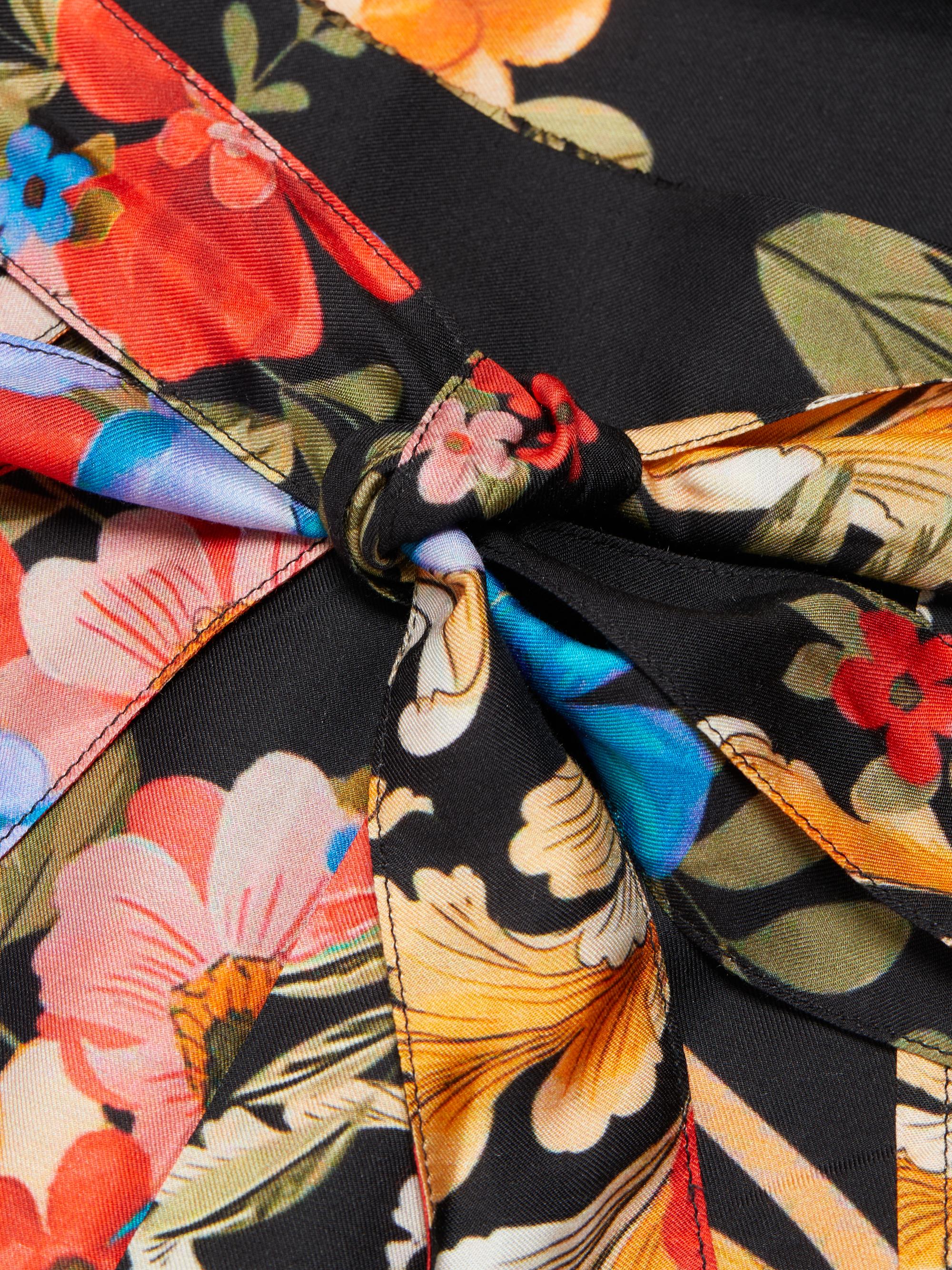 Johnny Was Royal Wide-Leg Wrap Pants | Saks Fifth Avenue