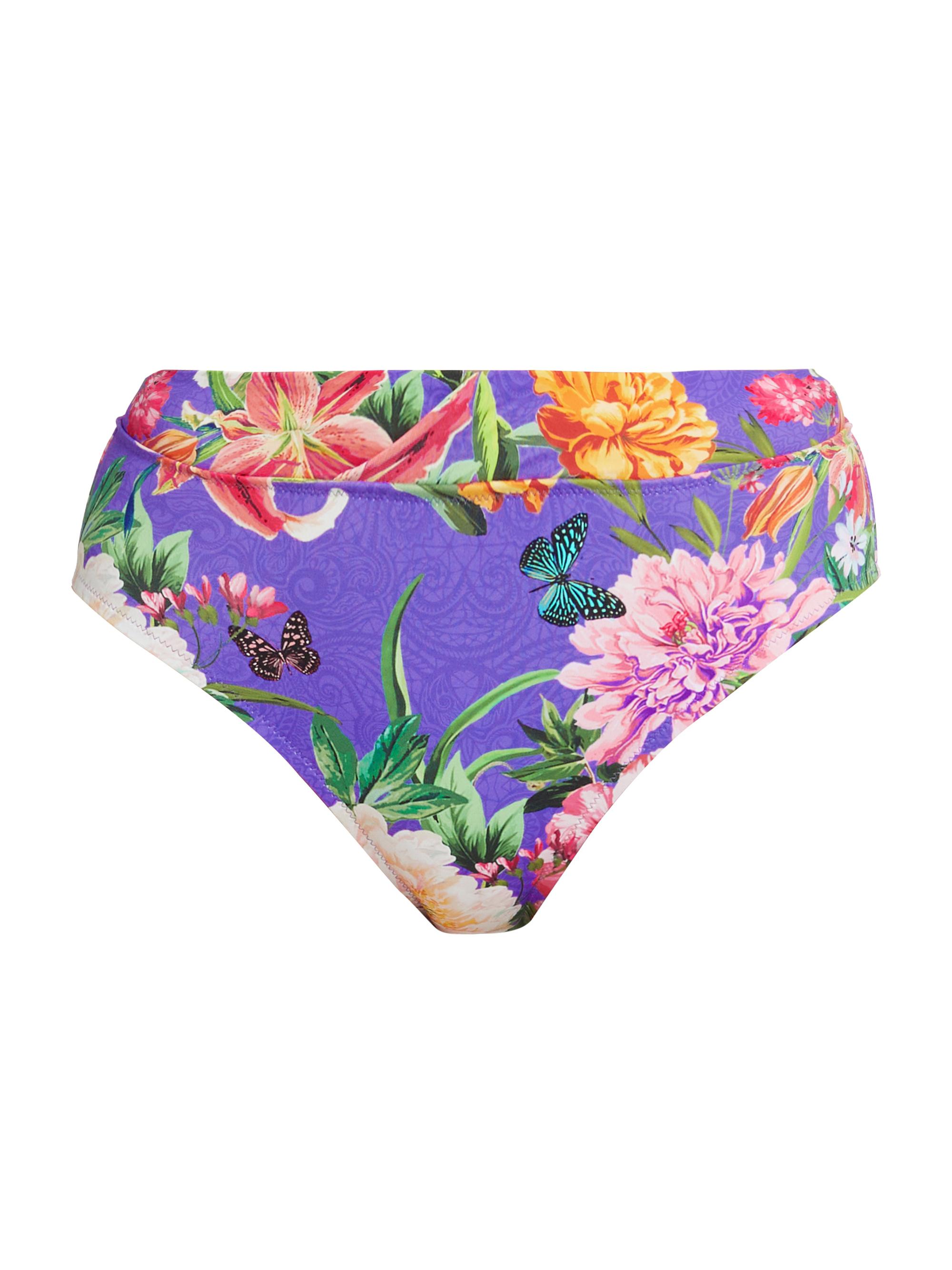 Johnny Was Women's Floral Crisscrossed Bikini Bottom