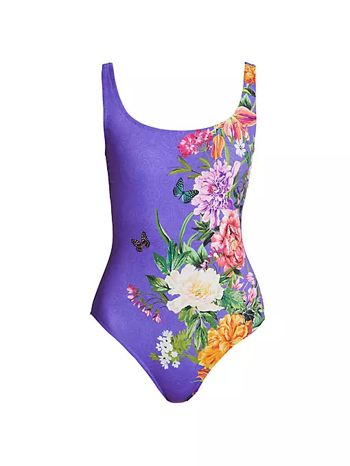 Johnny Was - Orchid Goza One-Piece Swimsuit