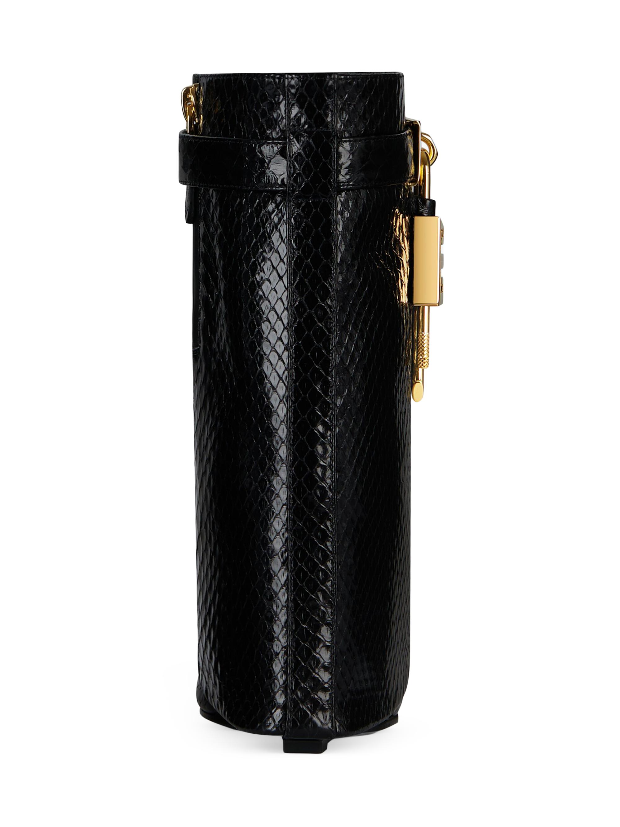 Givenchy Shark Lock Ankle Boots In Python | Saks Fifth Avenue