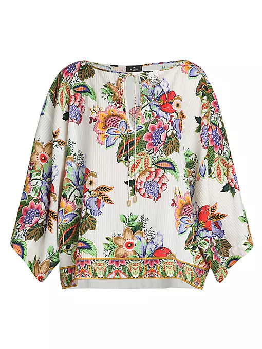 Etro - Tree of Life Floral Blouse
