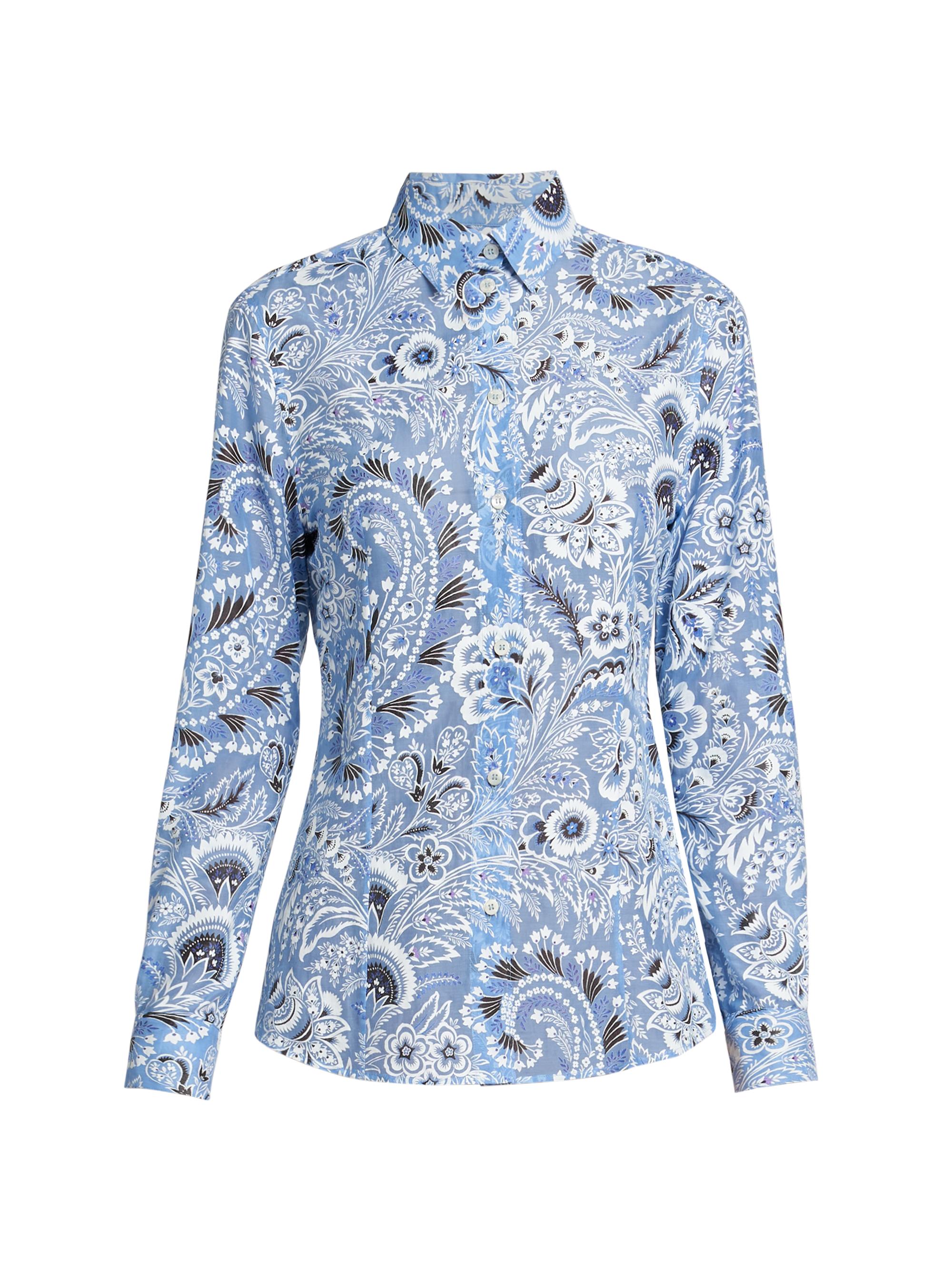 blue bandana dress shirt Stetson Men's Blue Bandana Medallion Print Pearl Snap Western Shirt