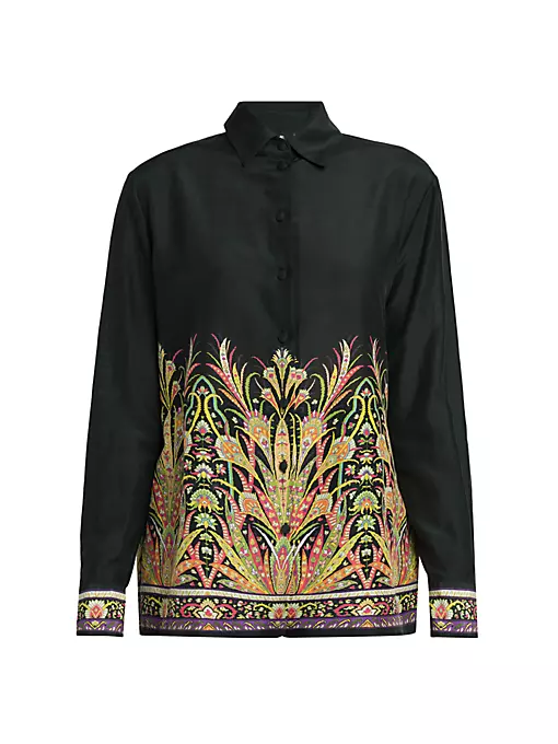 Etro - Kaleidoscope Cotton & Silk Shirt