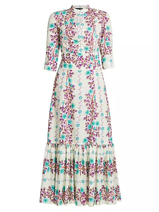 Etro - Floral Cotton Maxi Dress