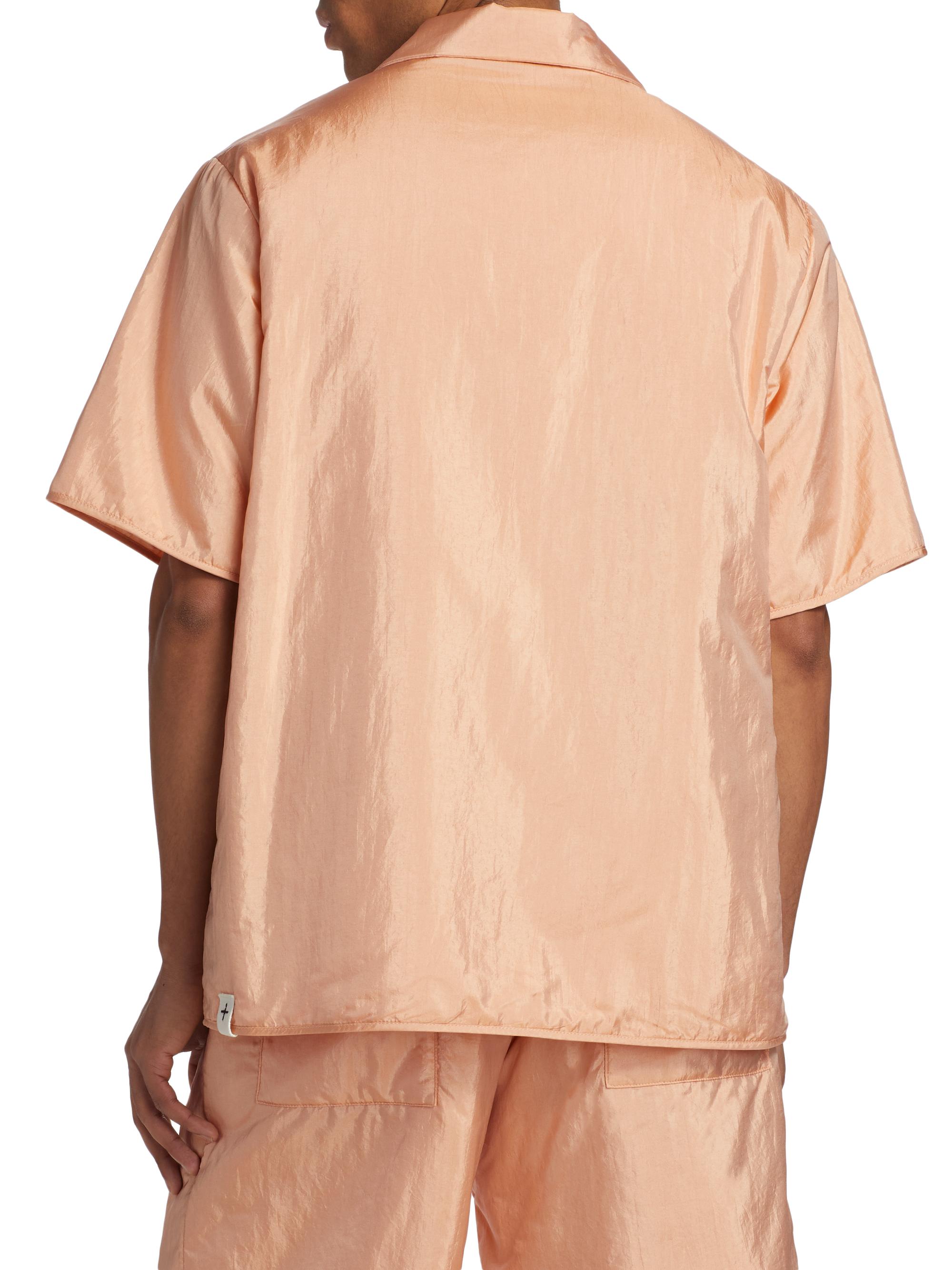 Jil Sander Silk & Nylon Camp Shirt | Saks Fifth Avenue