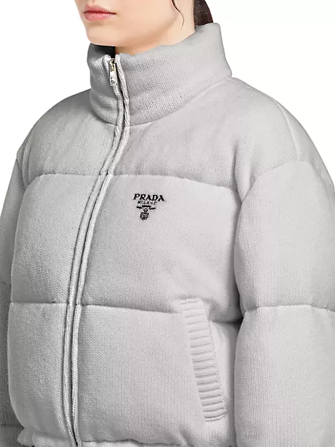 Shop PRADA Chain Plain Leather Elegant Style Logo Shoulder Bags by selectM