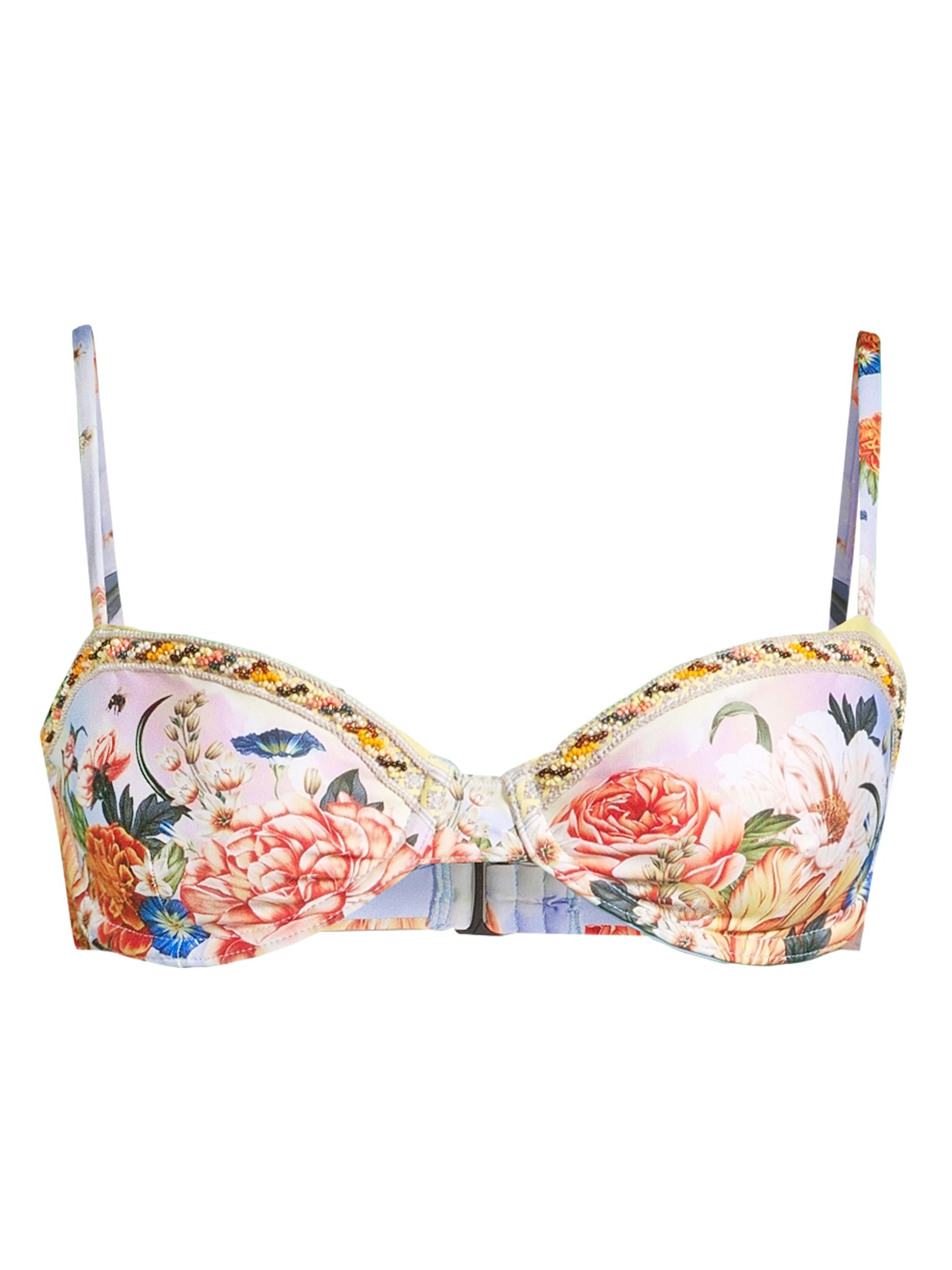 Agua Bendita Women's Irene Numen Floral Underwire Bikini Top