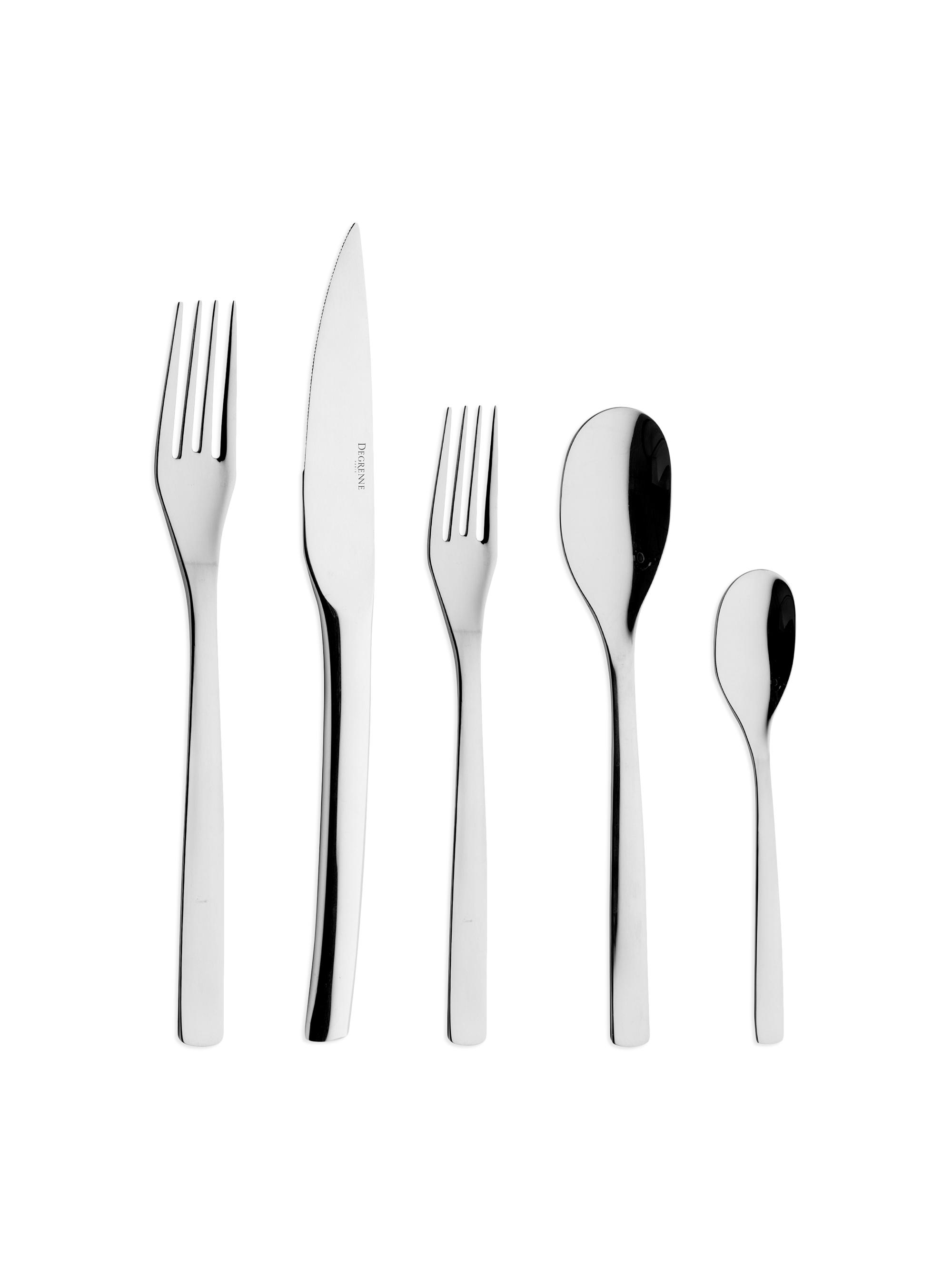 Degrenne Paris Guest 20-Piece Flatware Set - Stainless Steel
