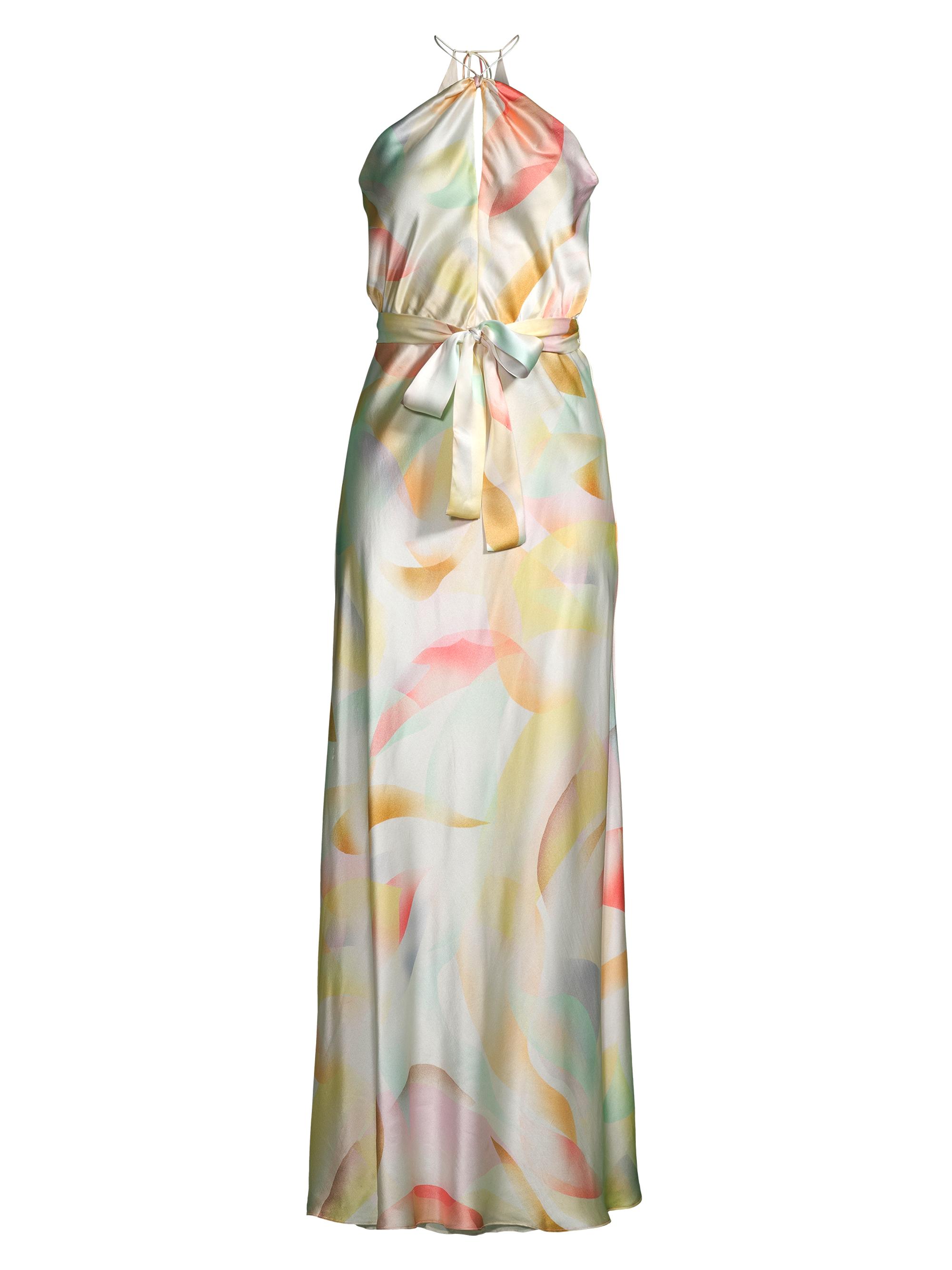 Ginger & Smart Women's Sweet Whispers Silk Halterneck Maxi Dress