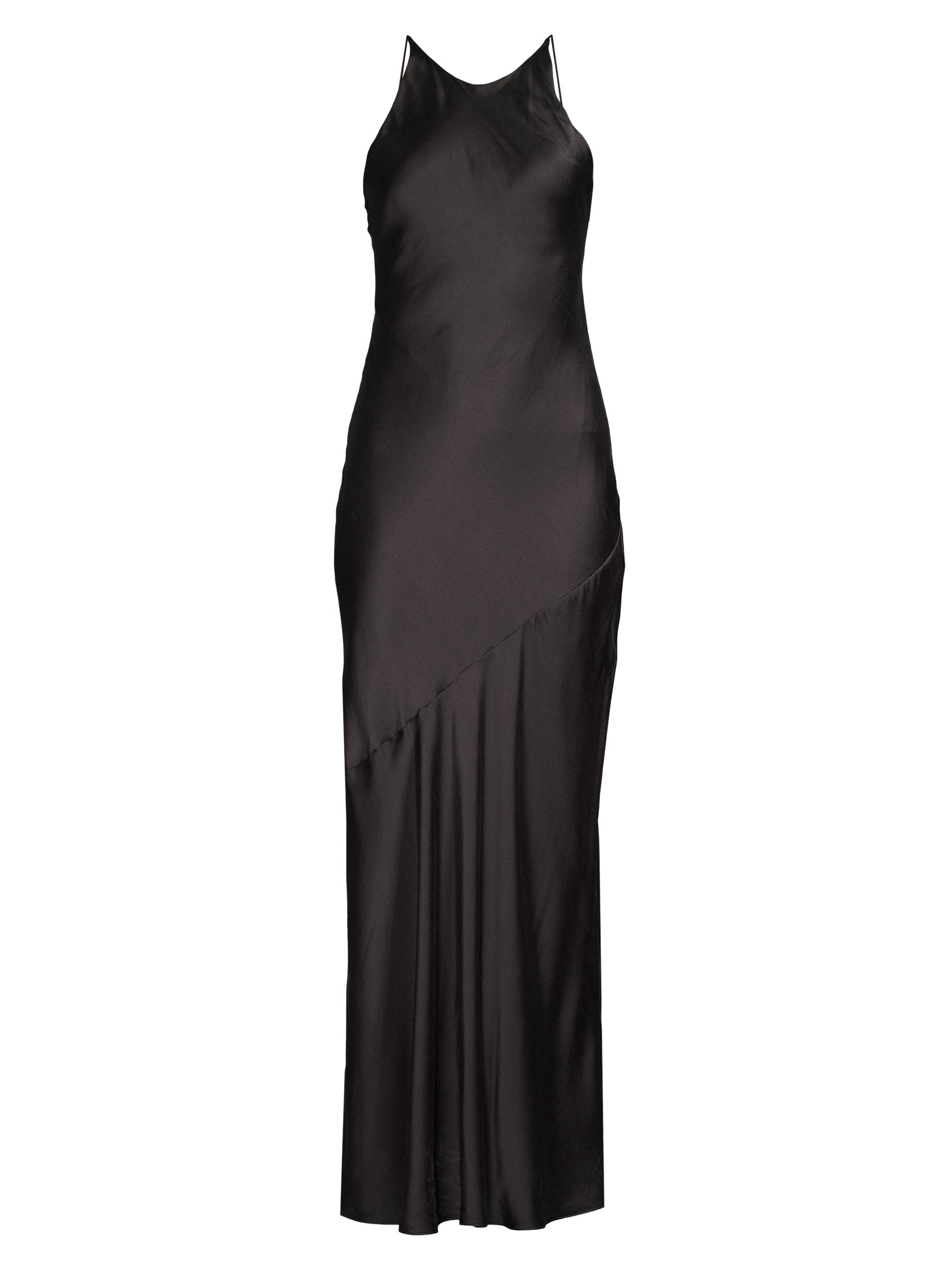 Ginger & Smart Women's Nonchalance Silk Maxi-Slipdress - Black Coffee