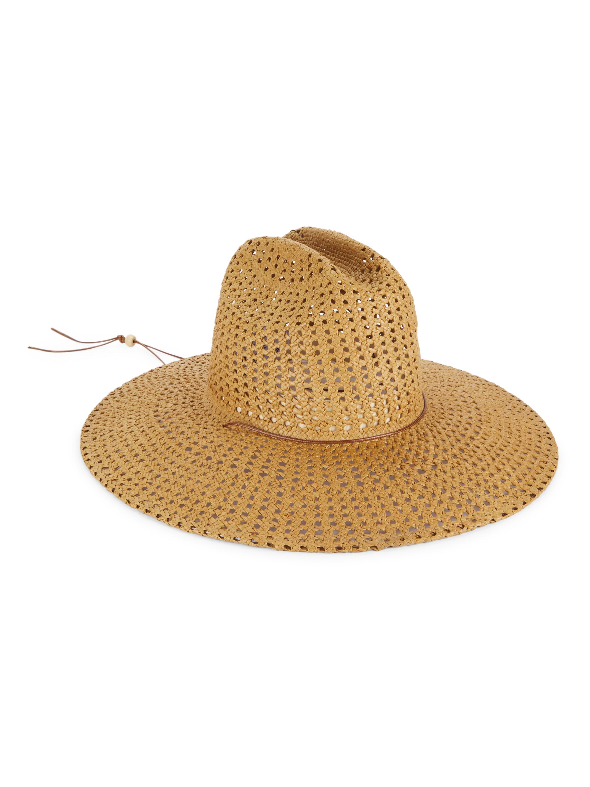 Lack of Color Women's The Vista Straw Wide-Brim Hat - Brown