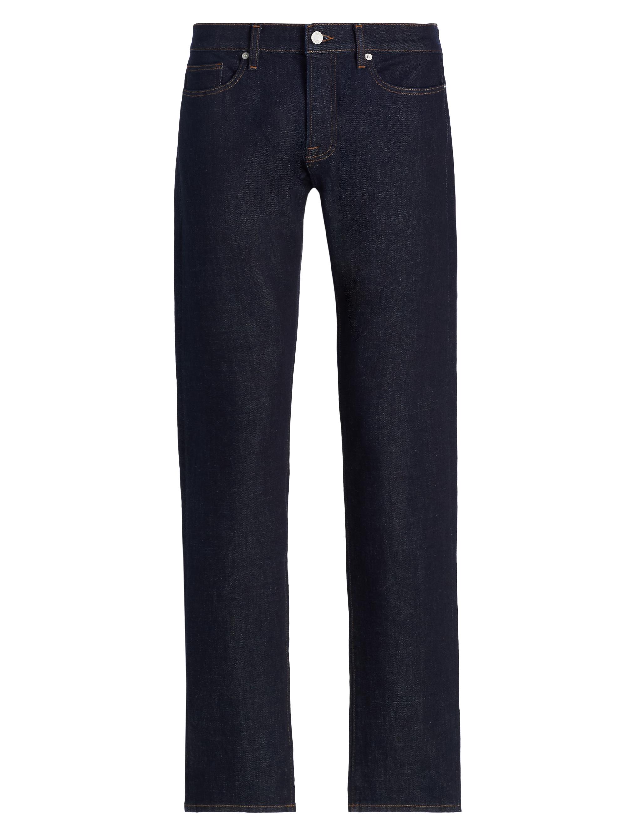 A.P.C. Aaron Stretch-Cotton Denim Relaxed-Fit Jeans | Saks Fifth
