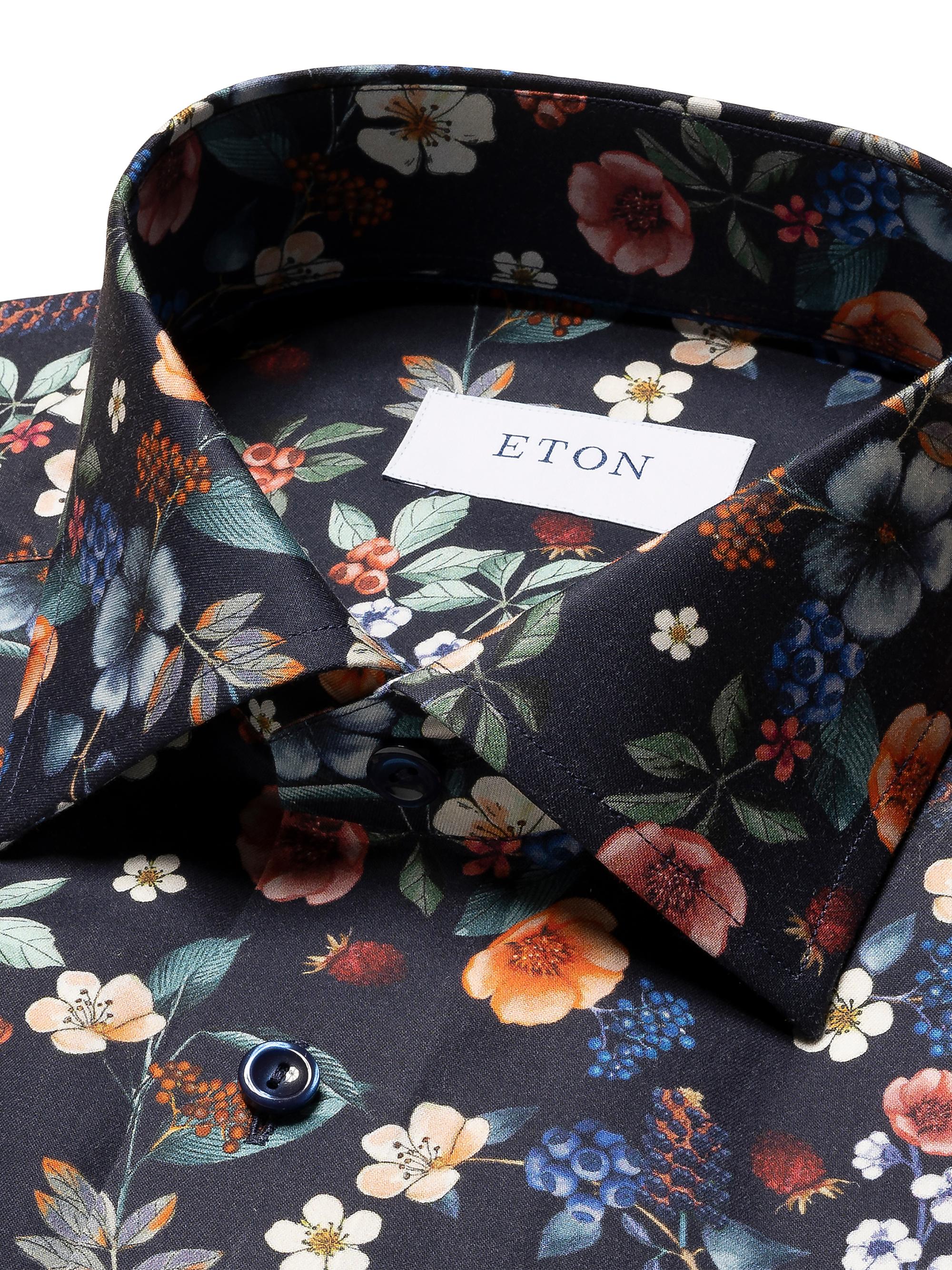 Eton Slim-Fit Floral Shirt | Saks Fifth Avenue