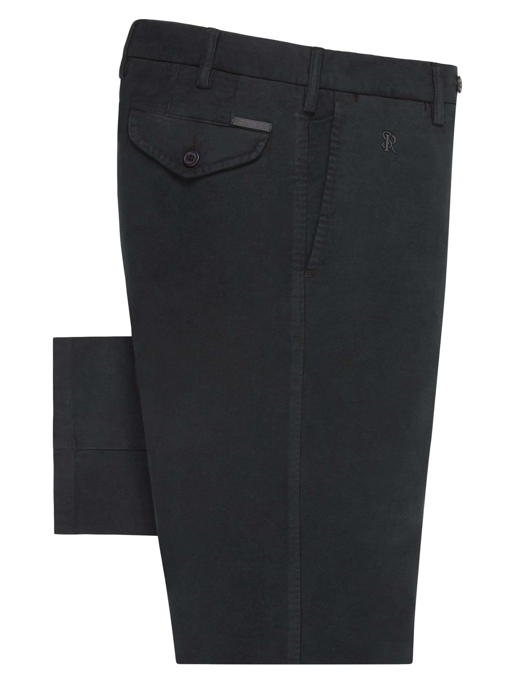 Stefano Ricci Men's Casual Trousers - Black