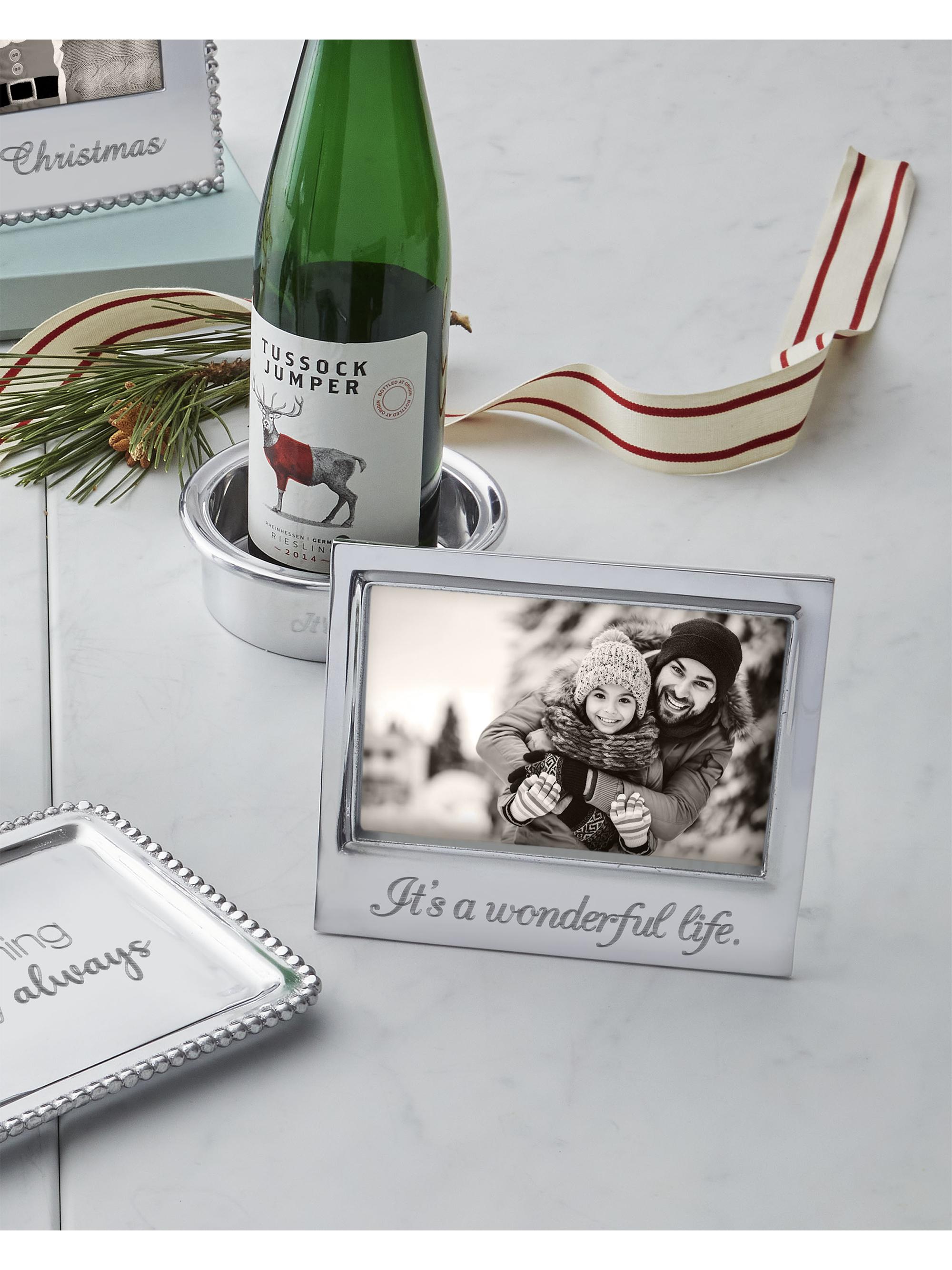 Mariposa It's A Wonderful Life Signature Statement Frame | Saks Fifth ...