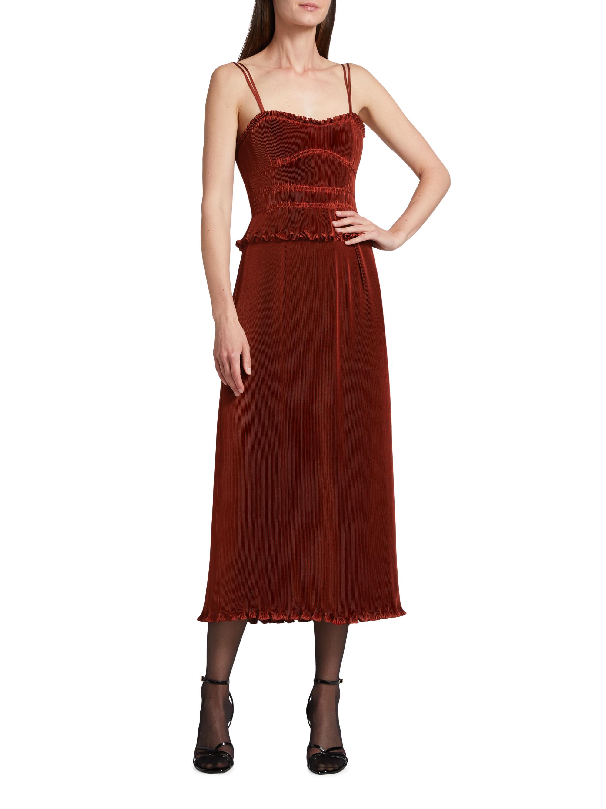 Derek Lam 10 Crosby Brisha Tiered Midi-Dress | Saks Fifth Avenue