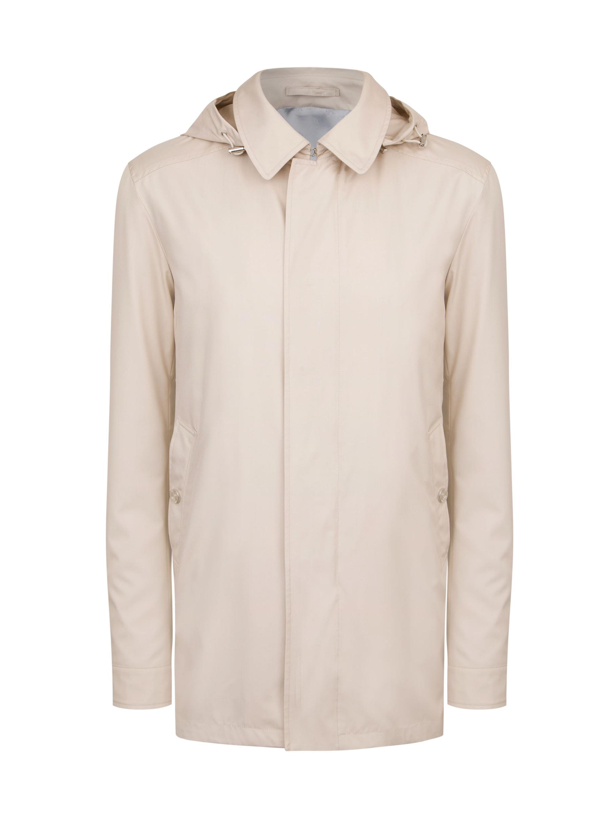 Stefano Ricci Men's Hooded Sport Jacket - Beige