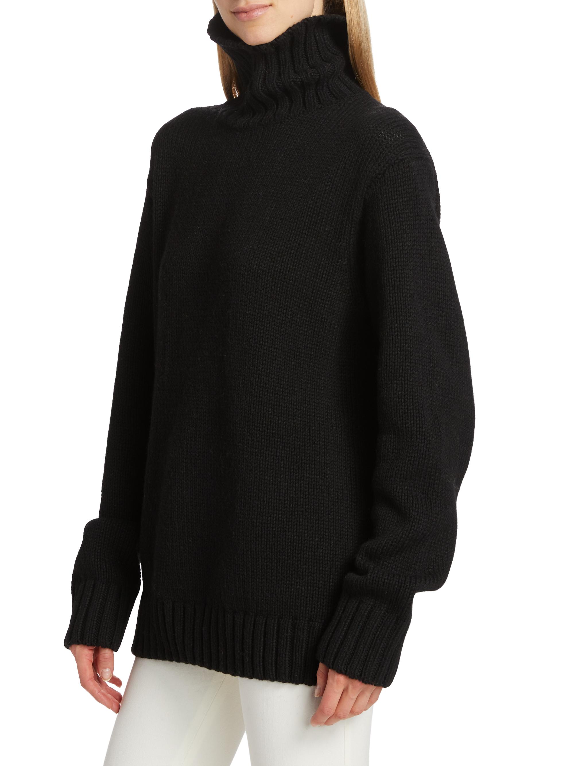 Logo Viscose Blend Turtleneck S/s Top