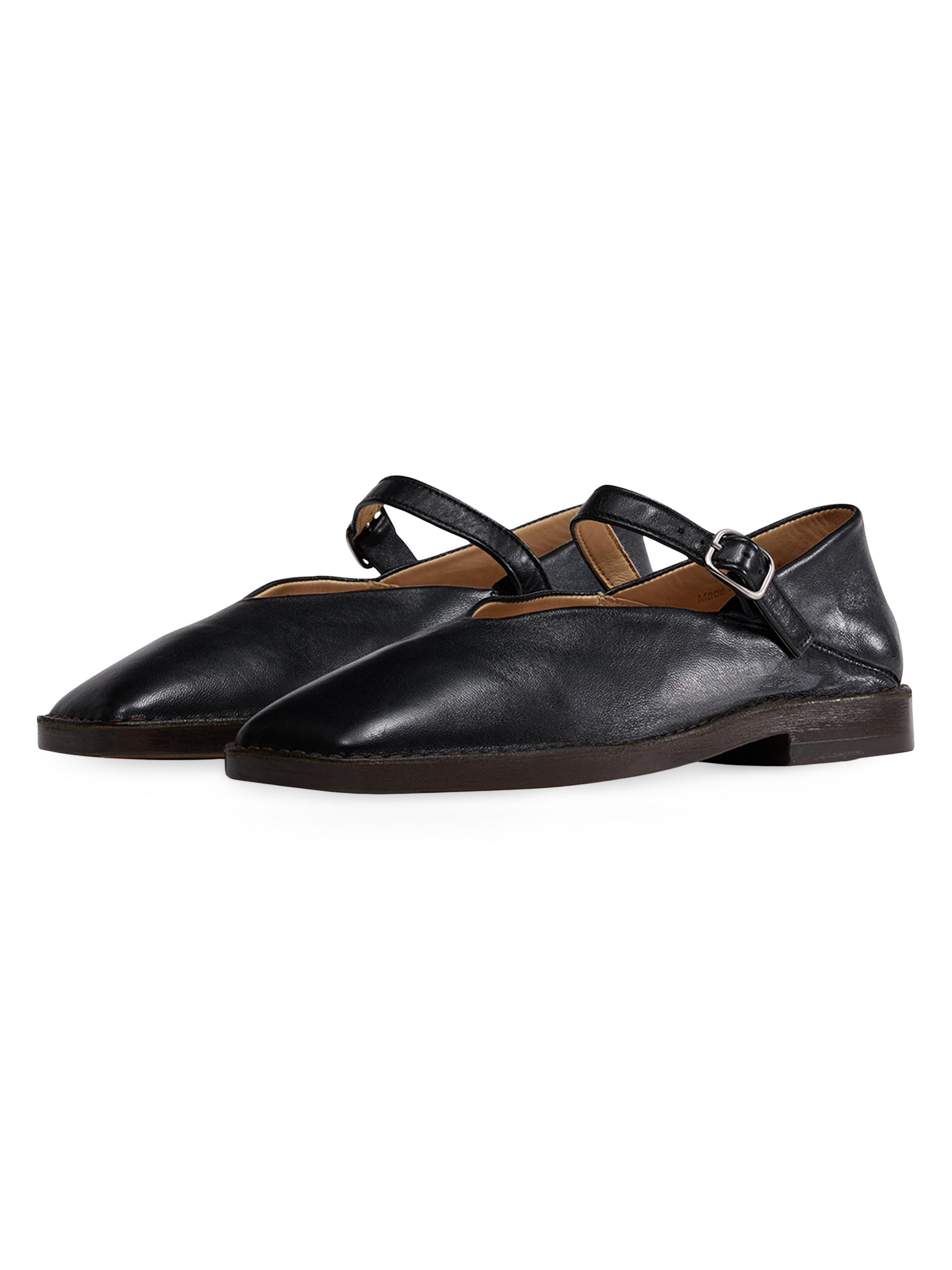 Lemaire Leather Mary Janes | Saks Fifth Avenue